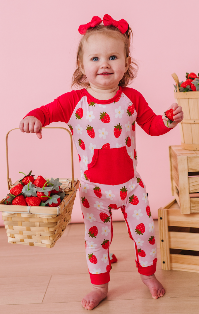 ZIP LONGALL - STRAWBERRY FIELDS