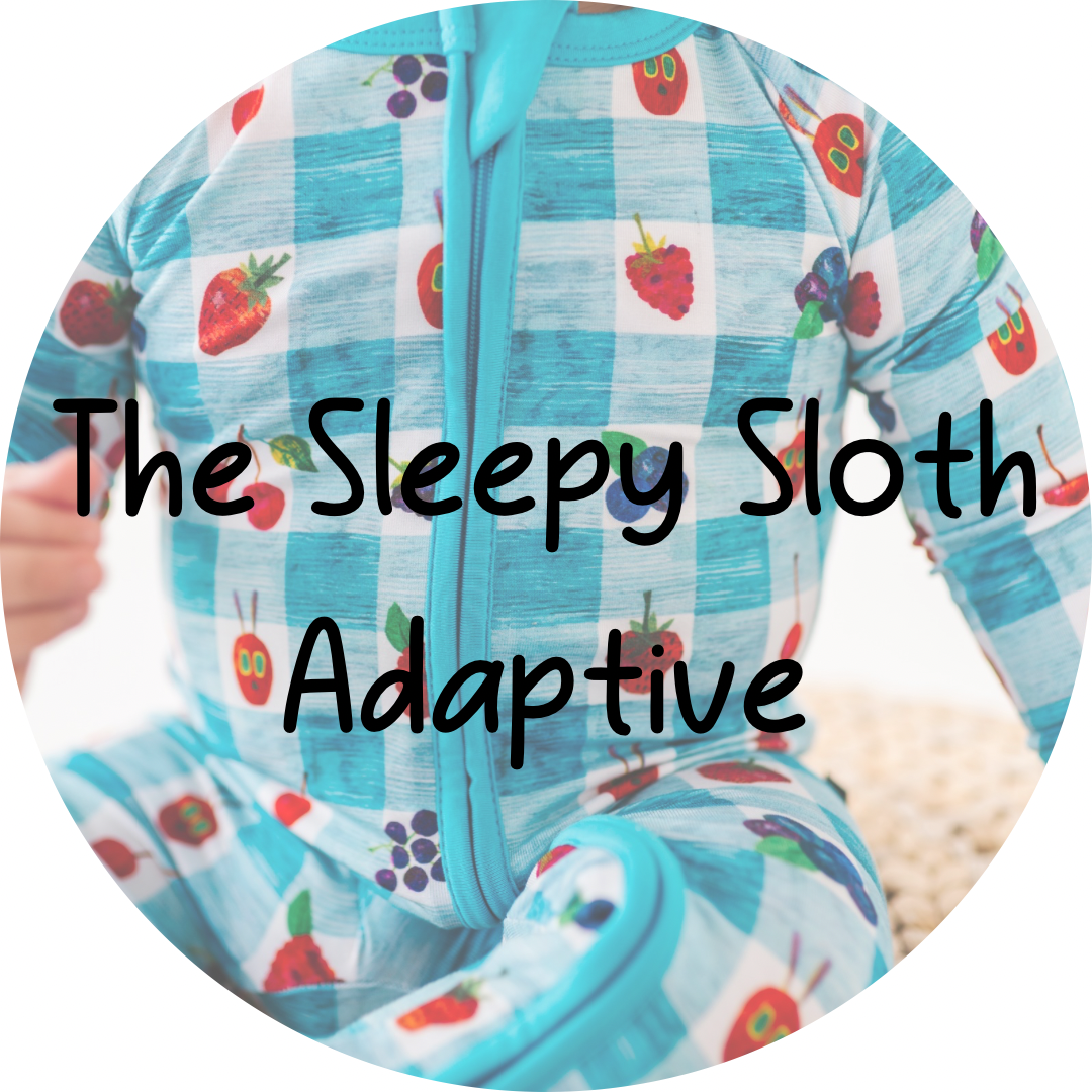 ADAPTIVE ZIP JAMMIES - GARDEN PICNIC