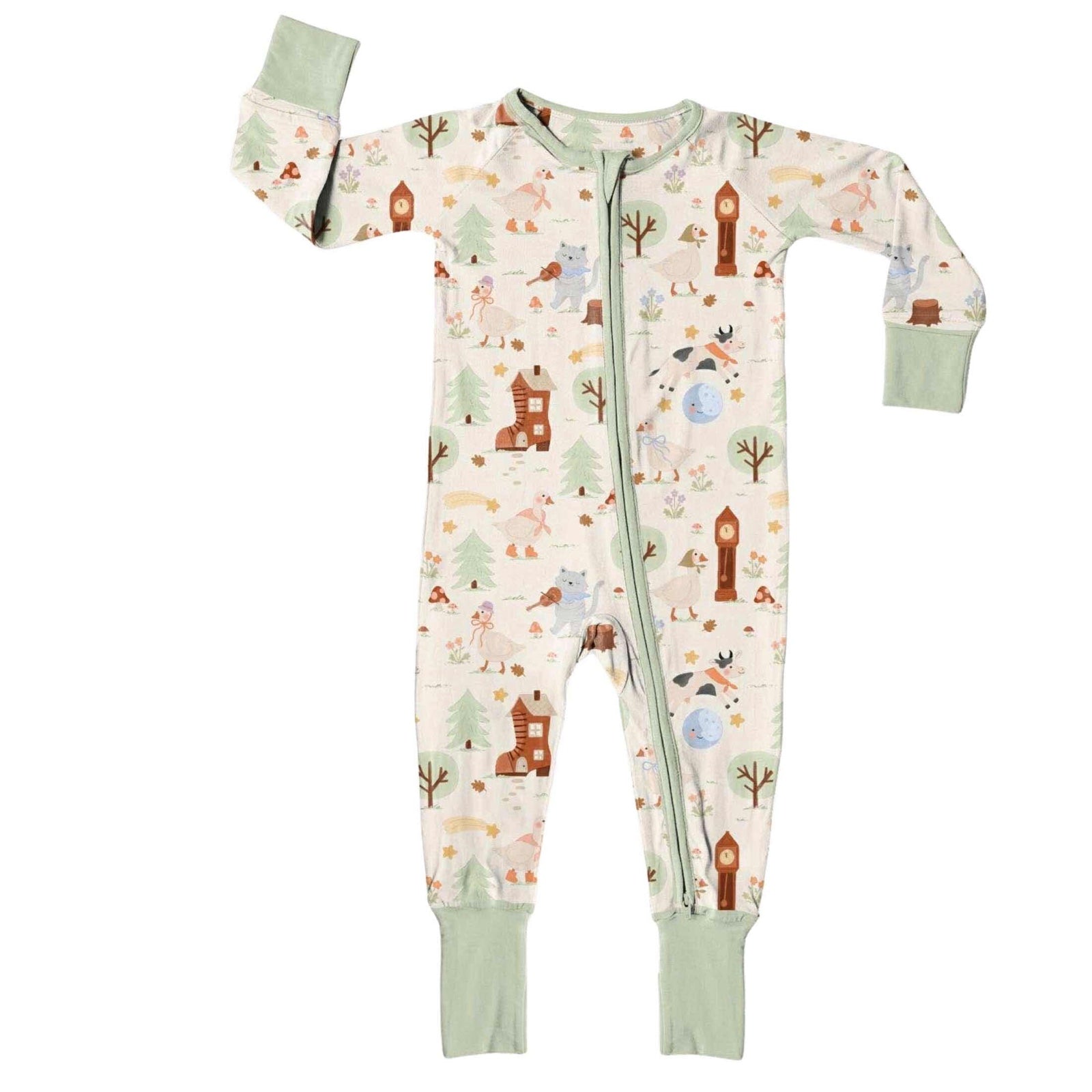 PREORDER ZIP JAMMIES - STORYBOOK VILLAGE
