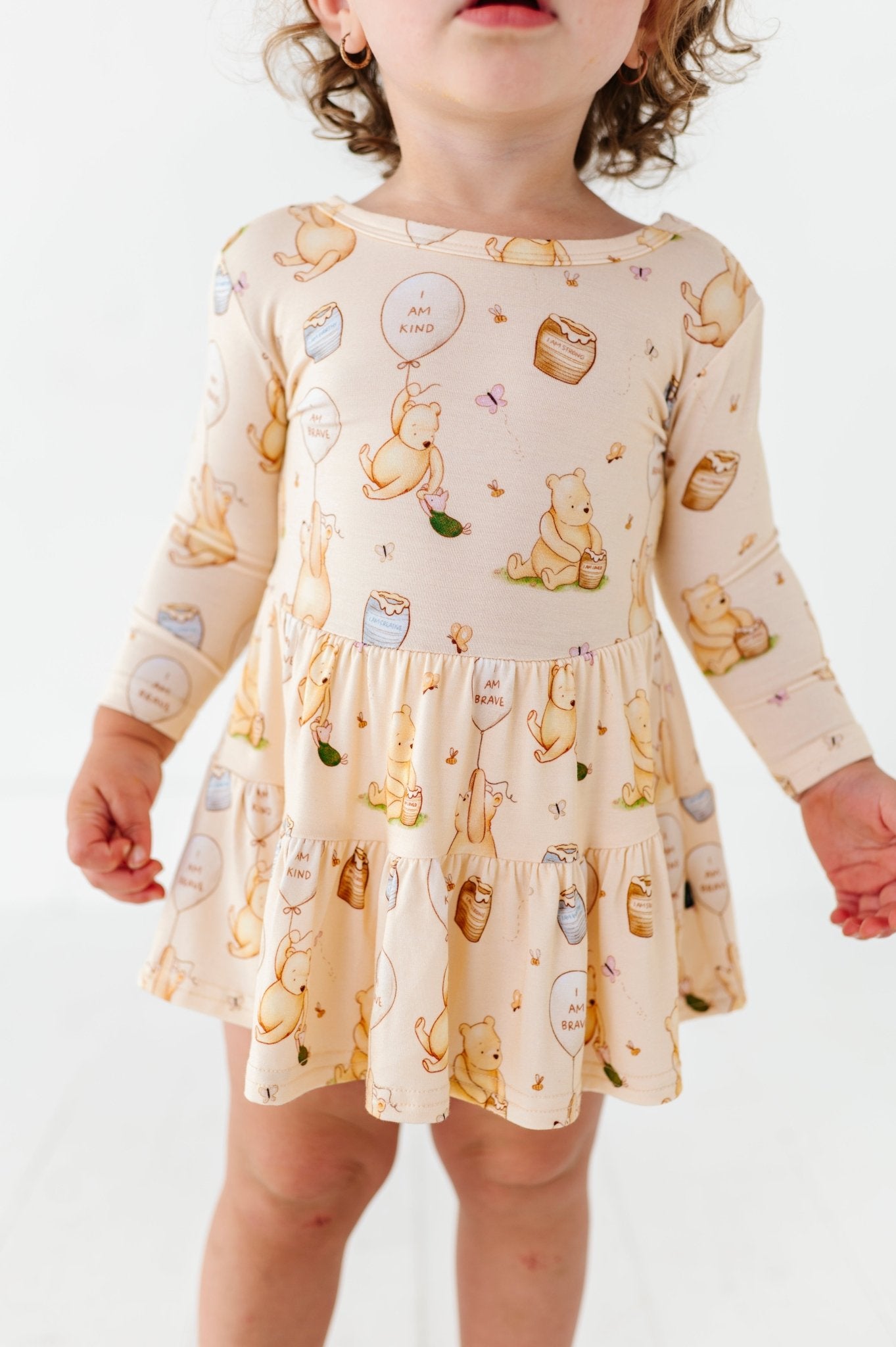 ADAPTIVE TIERED BODYSUIT TWIRLIE DRESS - 100 ACRES OF KINDNESS - The Sleepy Sloth