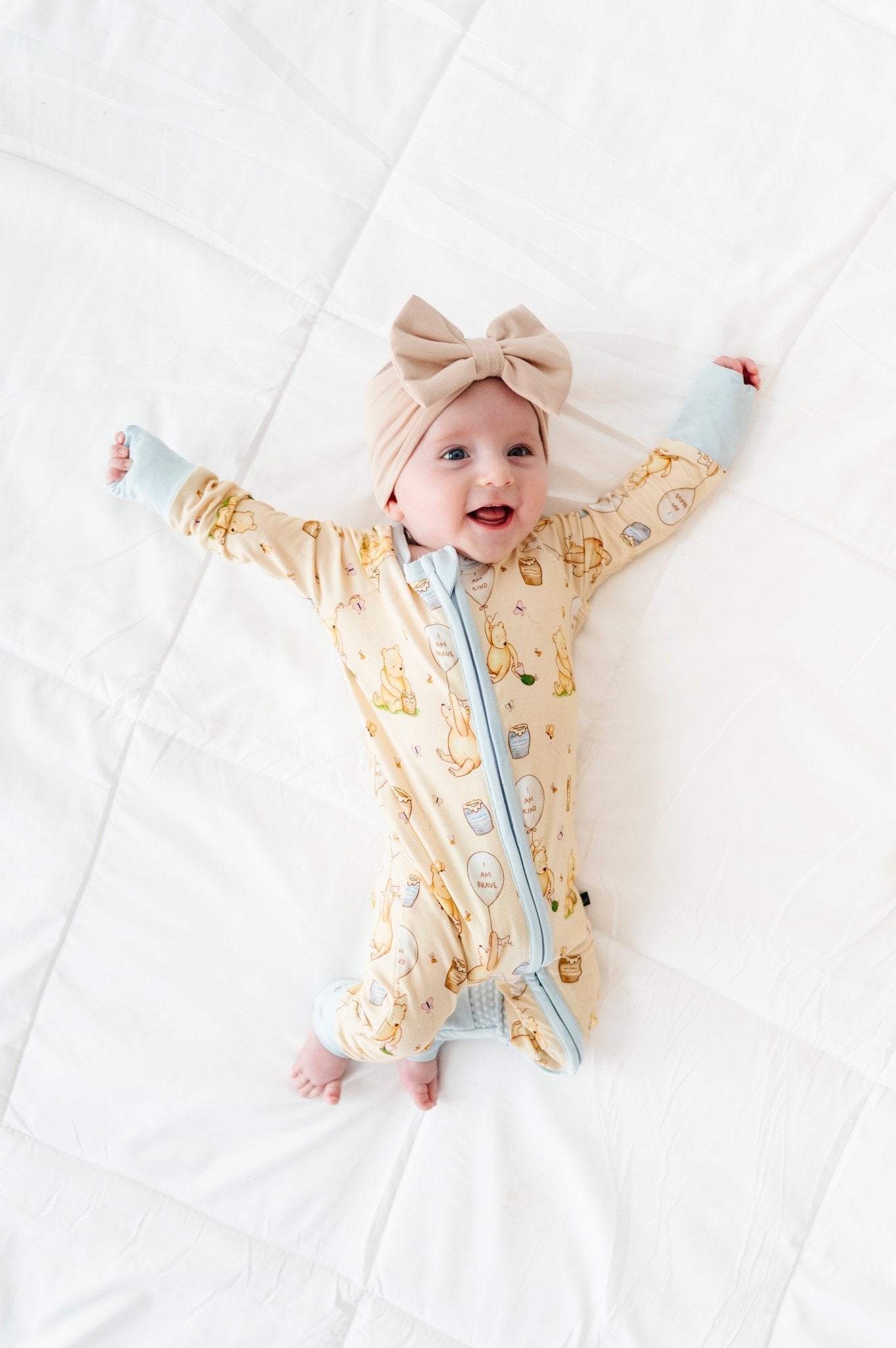 ADAPTIVE ZIP JAMMIES - 100 ACRES OF KINDNESS *PRE ORDER* - The Sleepy Sloth