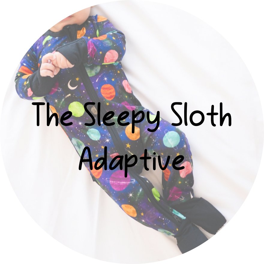 ADAPTIVE ZIP JAMMIES - COSMIC CHAOS - The Sleepy Sloth