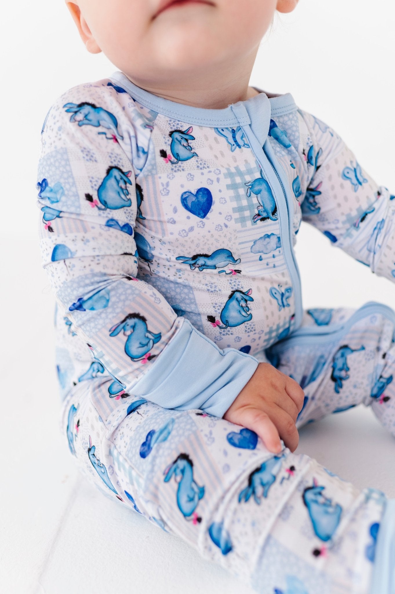 ADAPTIVE ZIP JAMMIES - EEYORE THE BEST - The Sleepy Sloth