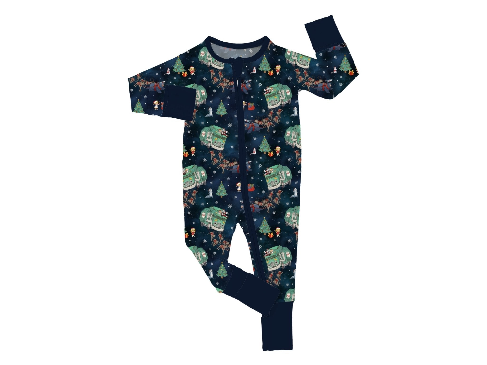 Adaptive Zip Jammies - HANK'S CHRISTMAS MIRACLE PREORDER - The Sleepy Sloth