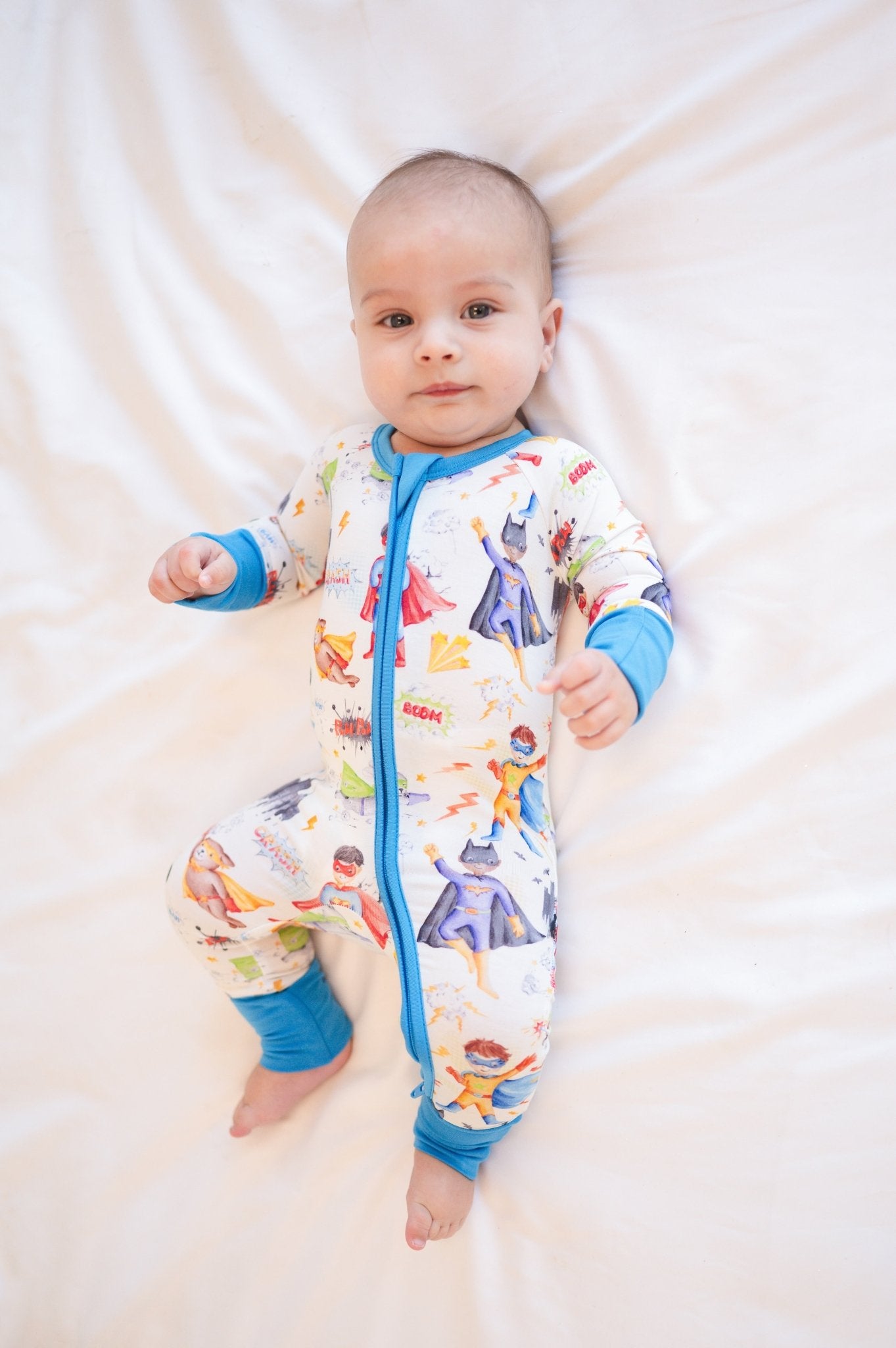 ADAPTIVE ZIP JAMMIES - KA - POW! - The Sleepy Sloth