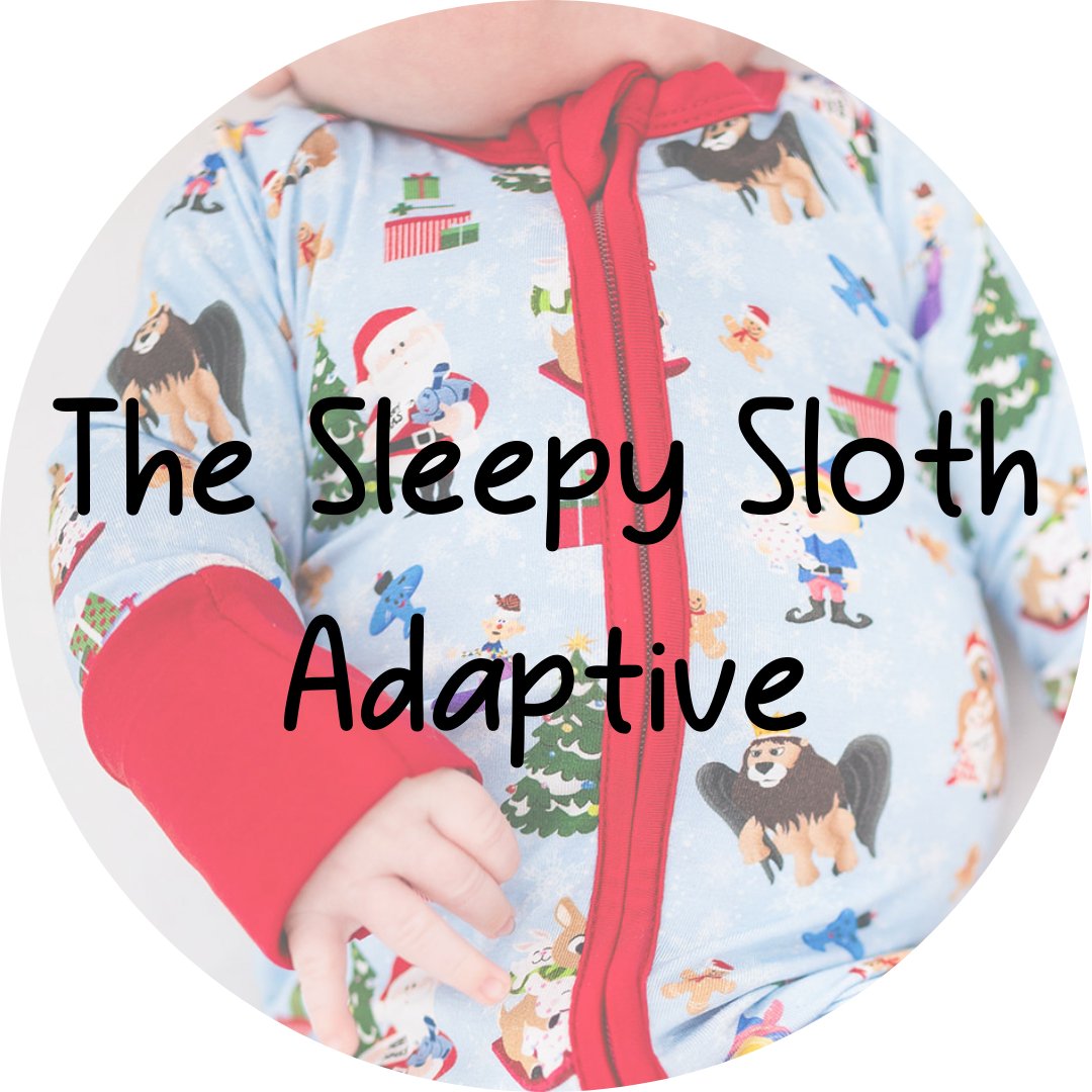 ADAPTIVE ZIP JAMMIES - MISFITS - The Sleepy Sloth