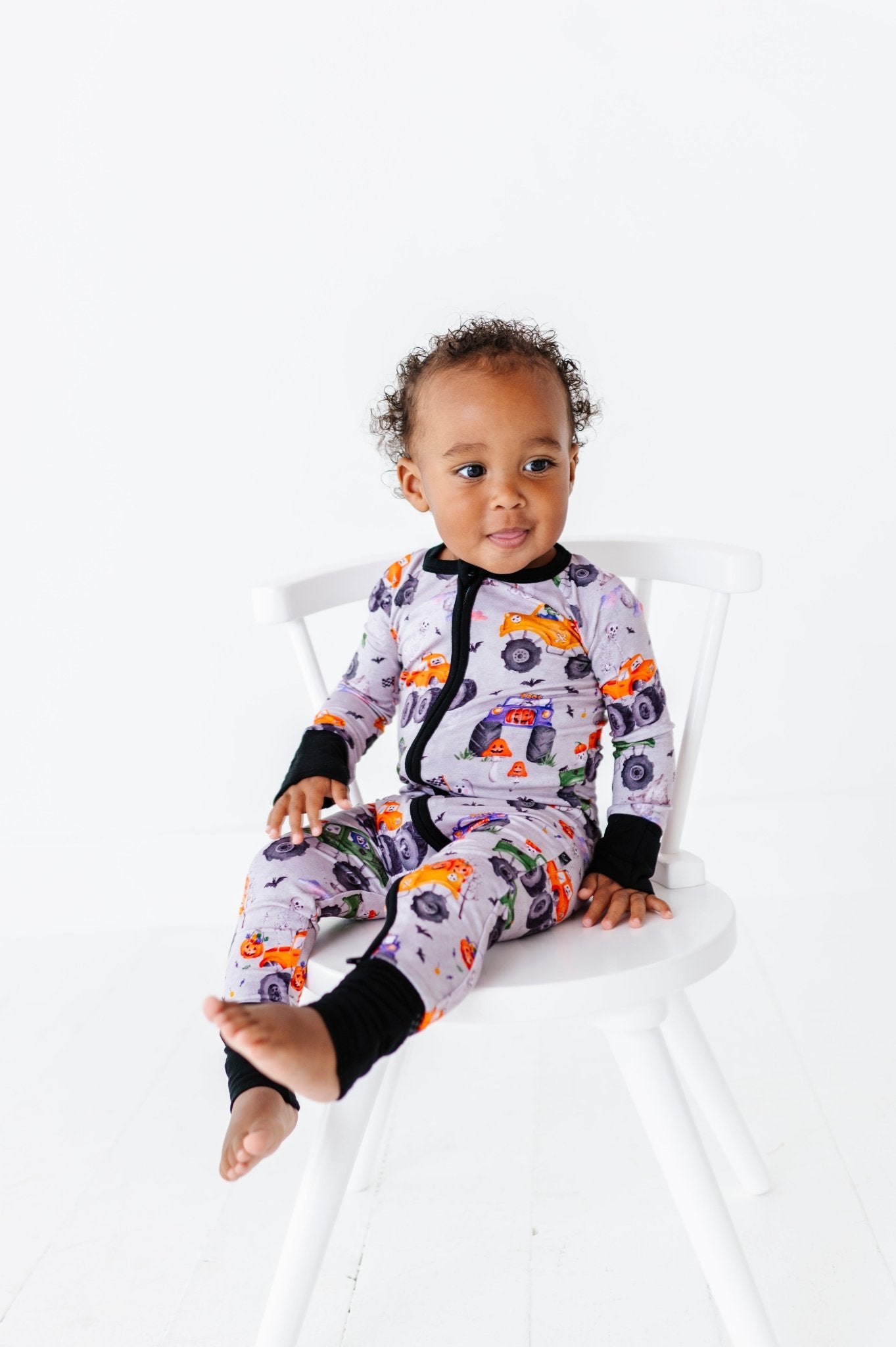 ADAPTIVE ZIP JAMMIES - MONSTER RALLY - The Sleepy Sloth