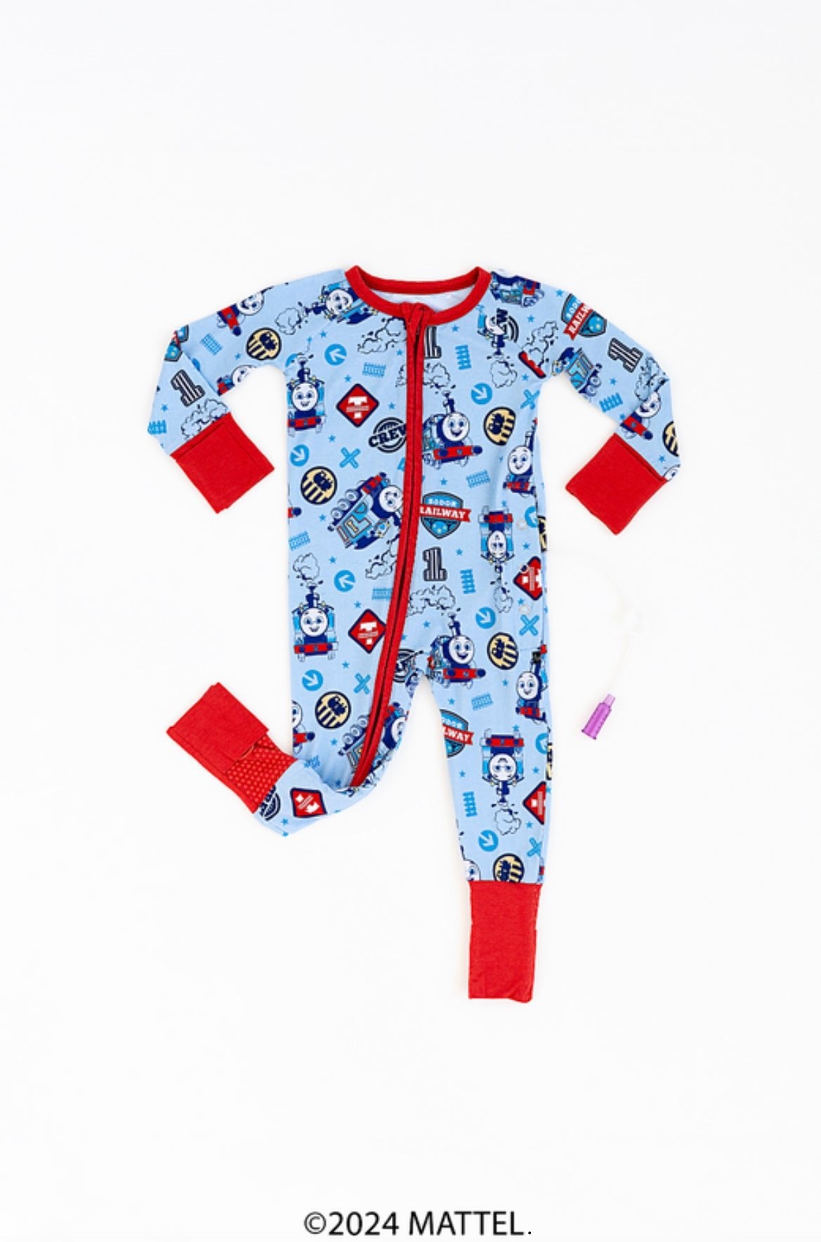 ADAPTIVE ZIP JAMMIES - NO. 1 ENGINE - The Sleepy Sloth