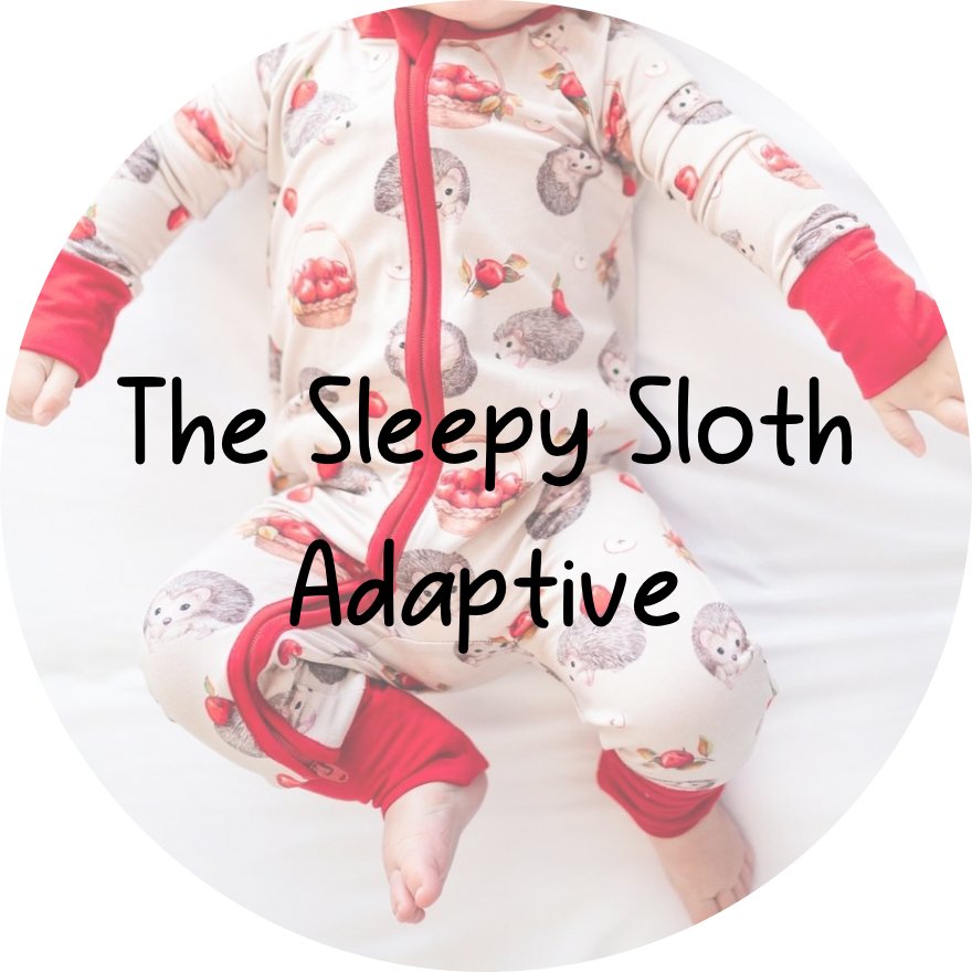 ADAPTIVE ZIP JAMMIES - PICKIN' YOU - The Sleepy Sloth