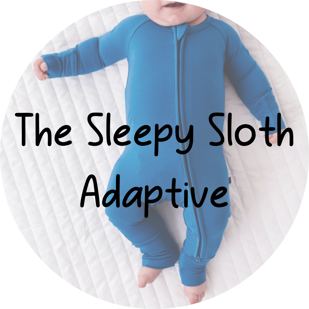 ADAPTIVE ZIP JAMMIES - ROYAL - The Sleepy Sloth