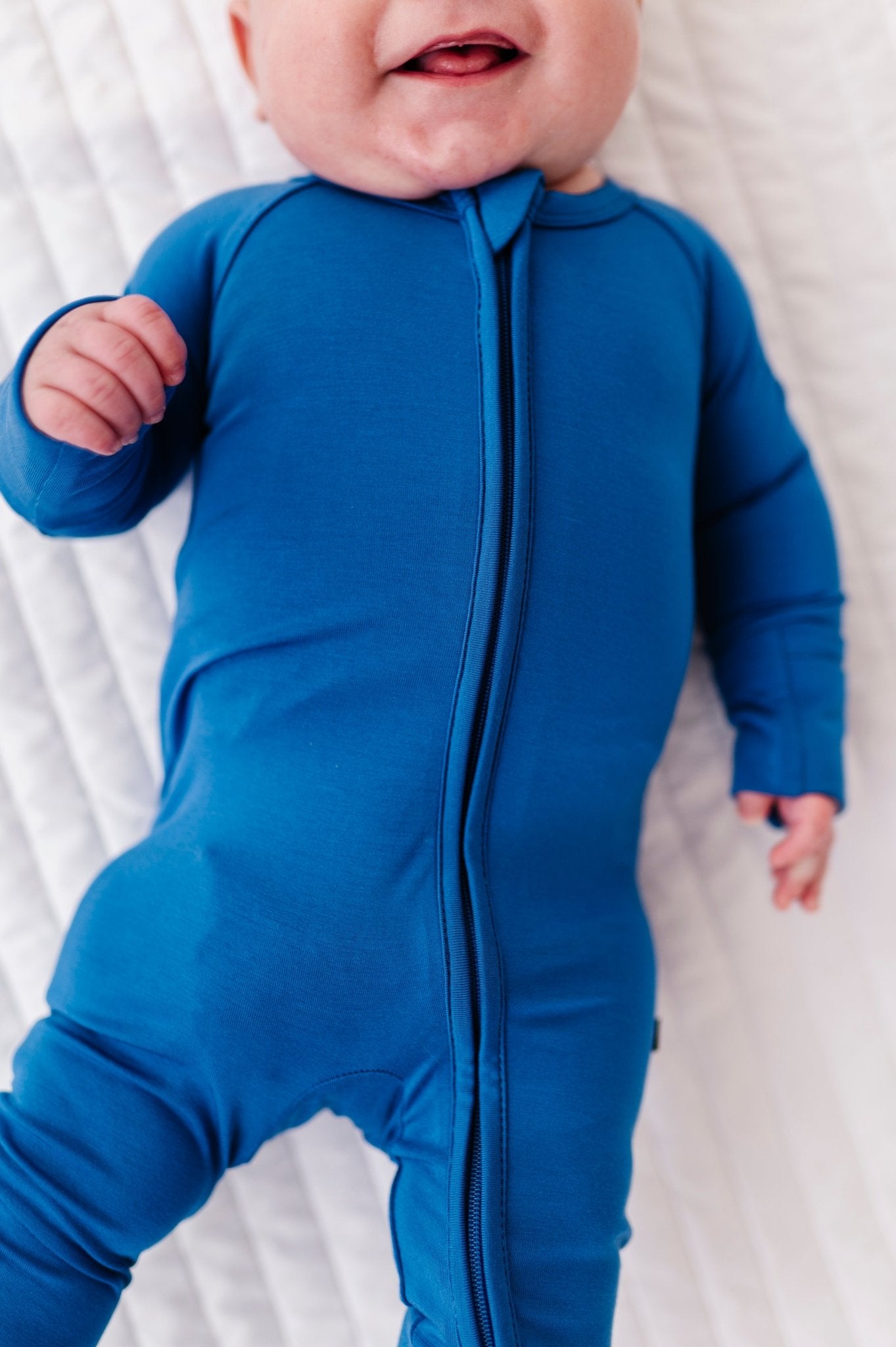 ADAPTIVE ZIP JAMMIES - ROYAL - The Sleepy Sloth