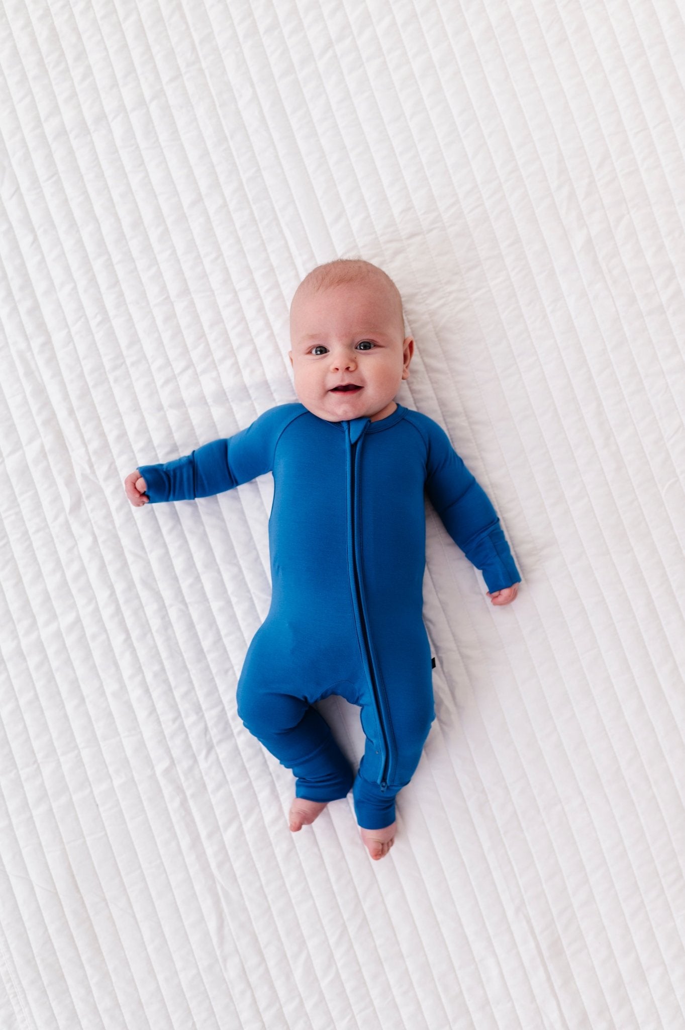 ADAPTIVE ZIP JAMMIES - ROYAL - The Sleepy Sloth