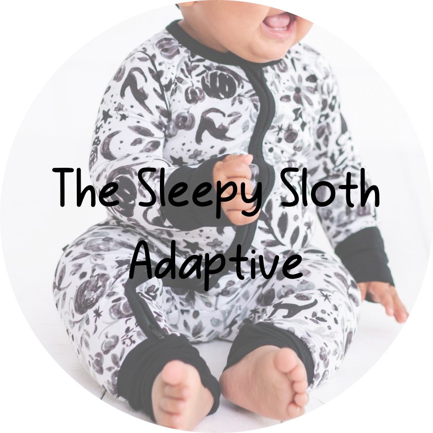 ADAPTIVE ZIP JAMMIES - SALEM - The Sleepy Sloth