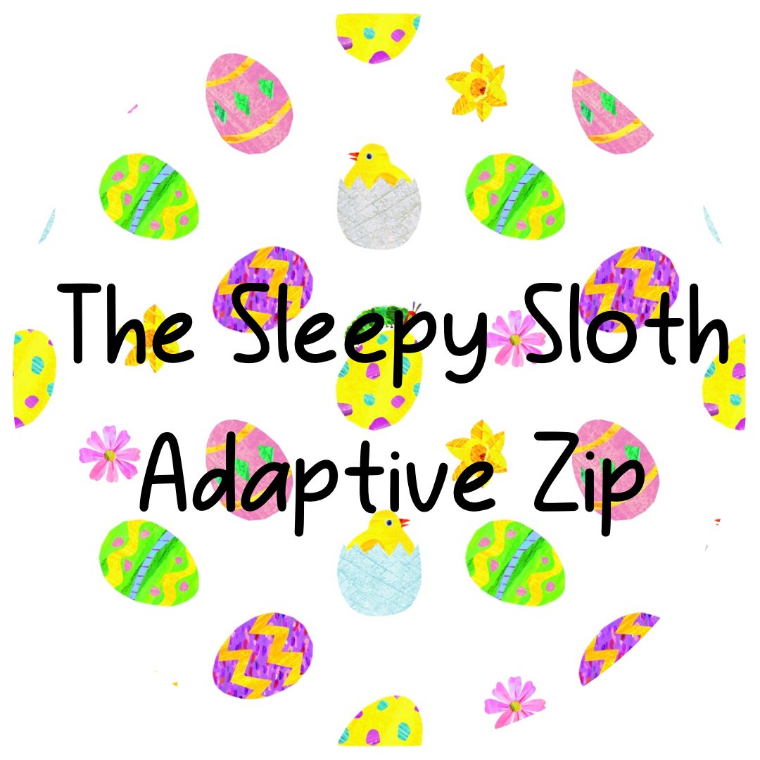 ADAPTIVE ZIP JAMMIES - The World of Eric Carle™ Egg Hunt - The Sleepy Sloth