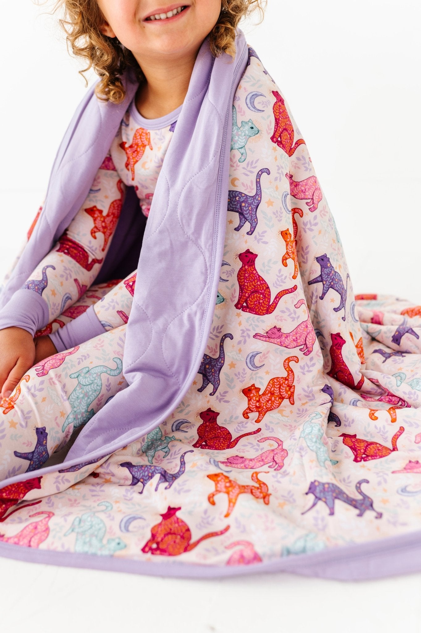 Adult Blankie - KOSMIC KITTIES - The Sleepy Sloth