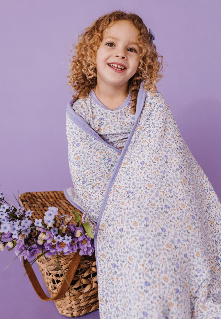 ADULT BLANKIE - LILAC VALLEY - The Sleepy Sloth