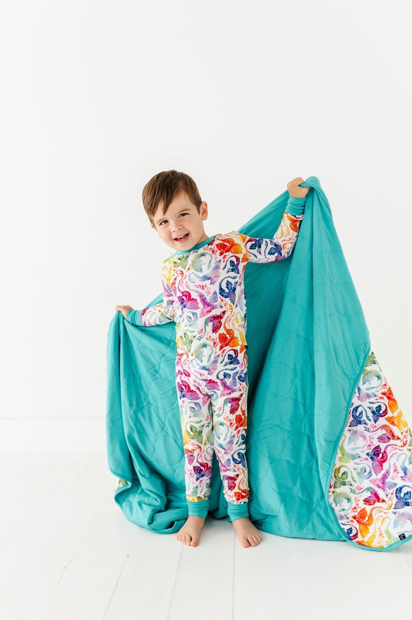 ADULT BLANKIE - RAINBOW TAILS - The Sleepy Sloth