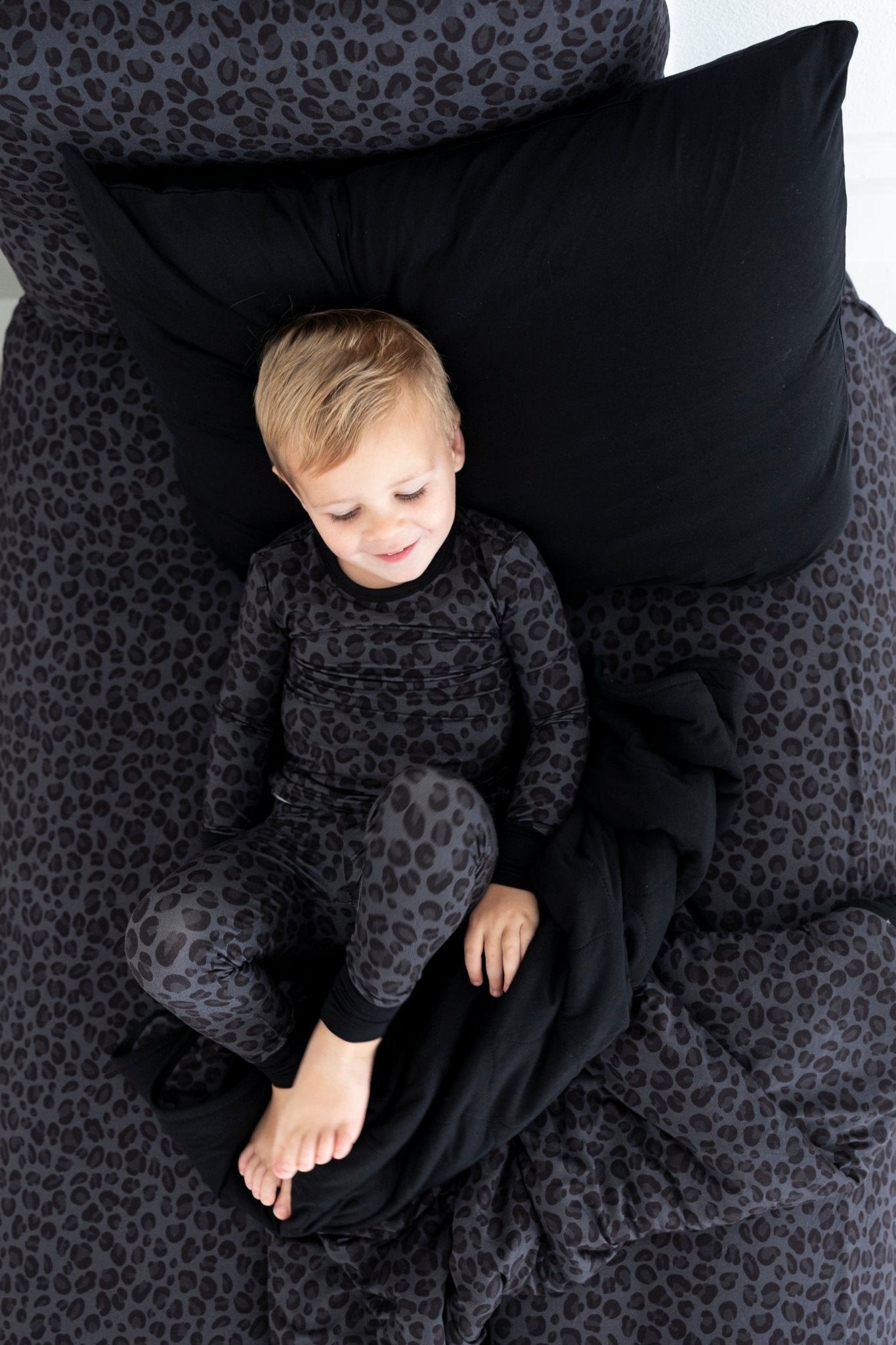 ADULT BLANKIE - SPOTTED IN ONYX - The Sleepy Sloth