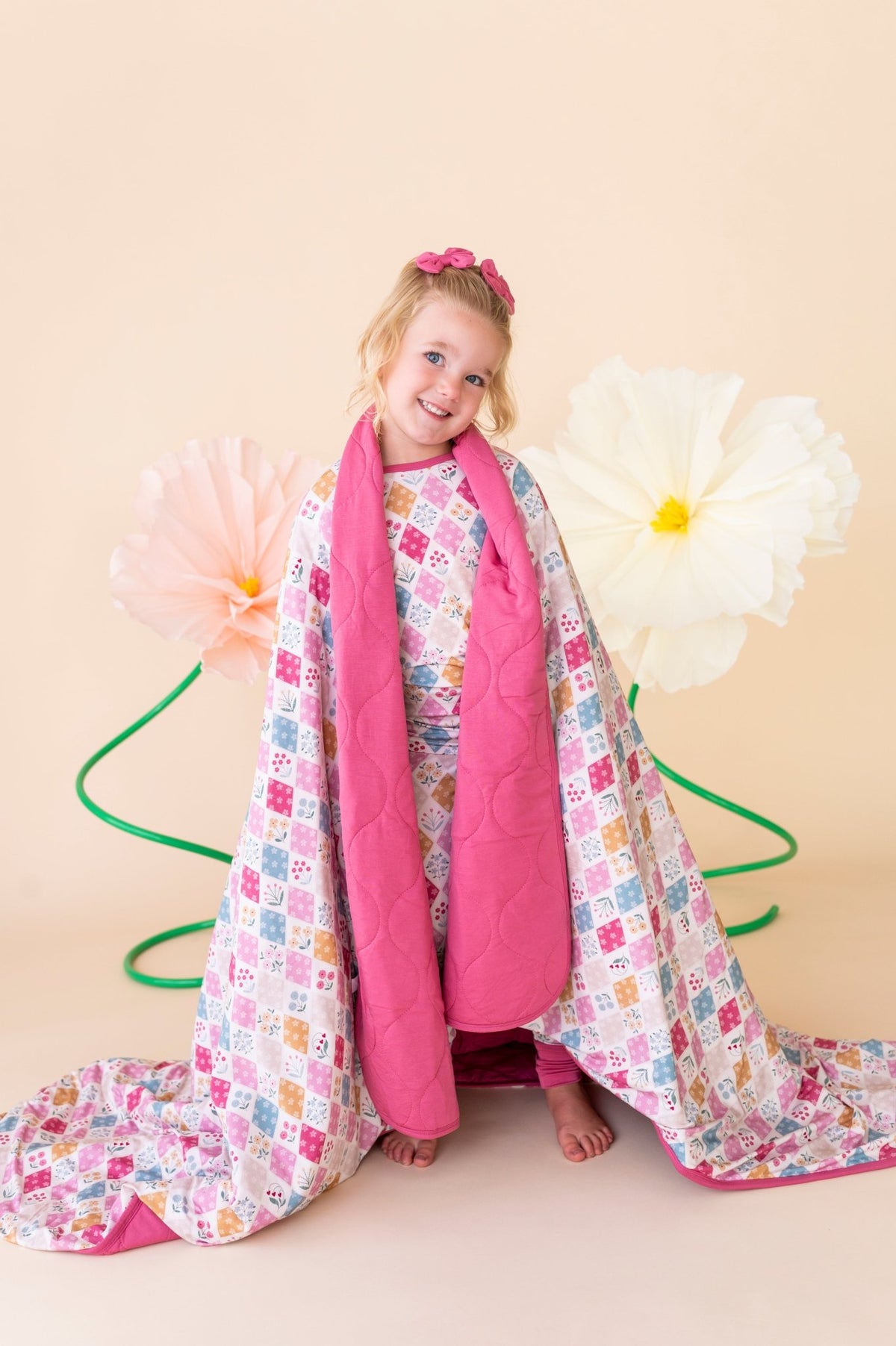 Adult Blankie - Stitched In Bloom - The Sleepy Sloth