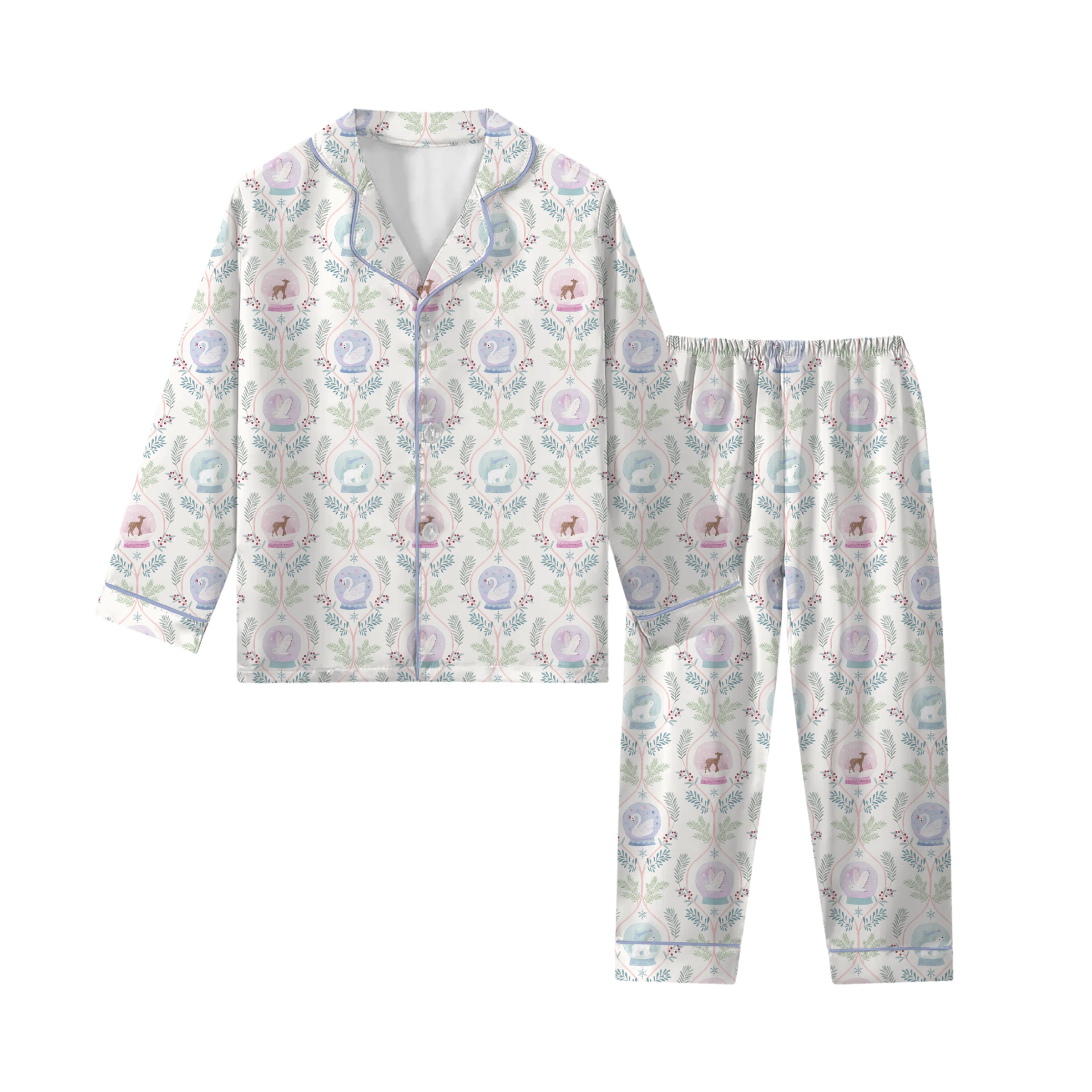 Preorder Women's Luxe Pajama Set - Snow Much Wonder