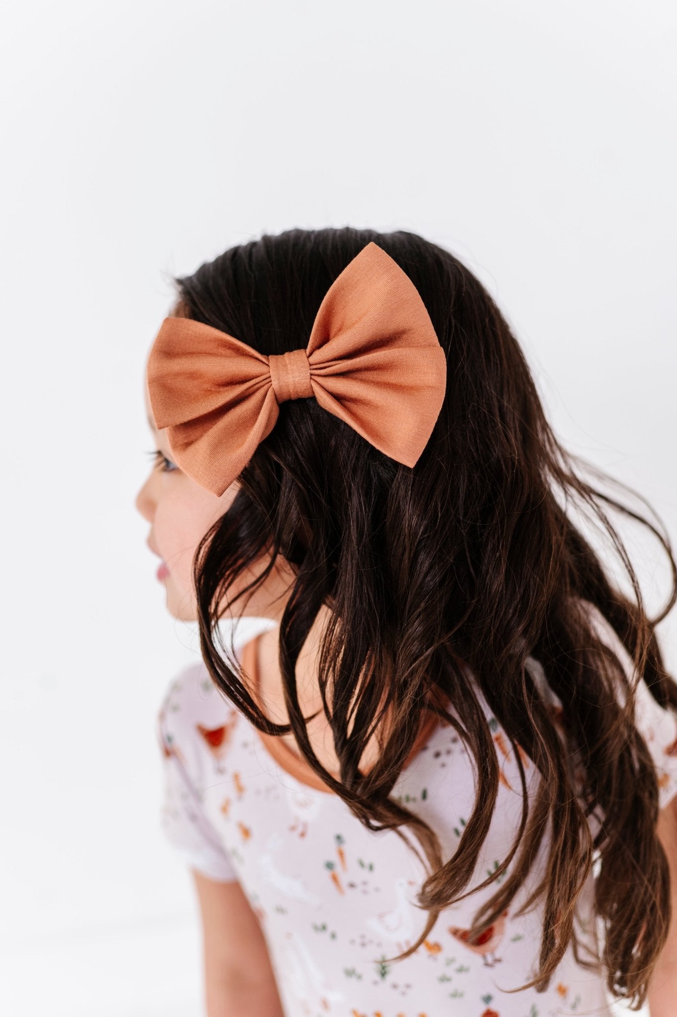 Big Bow Clip - FARMSTEAD FRIENDS - The Sleepy Sloth