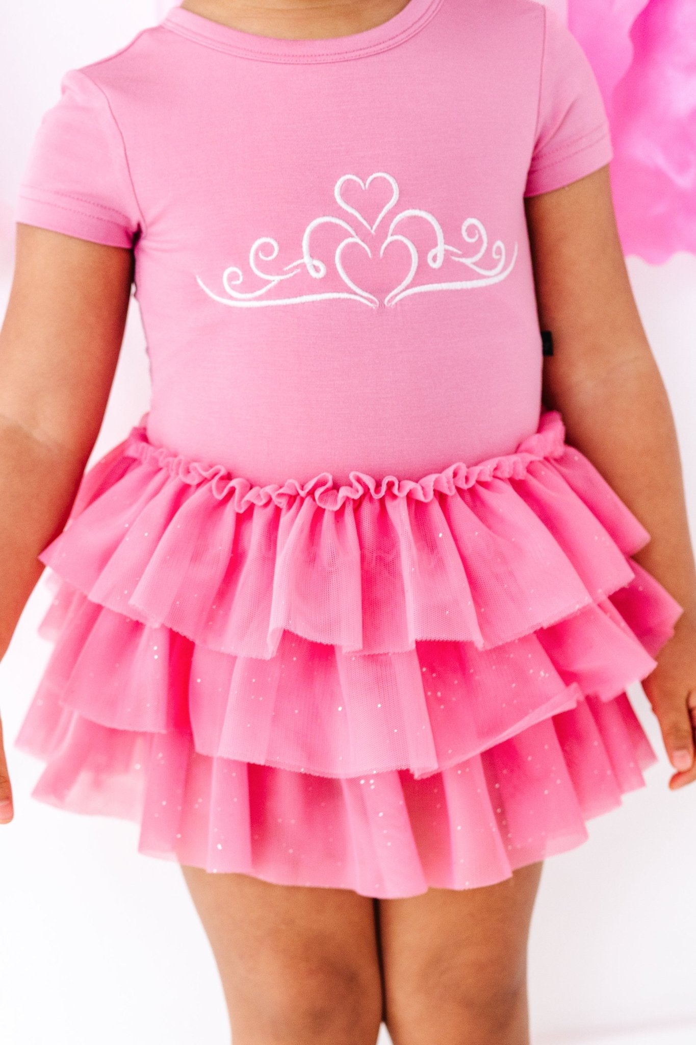 Bodysuit Tulle Dress - ROYAL ROSÉ - The Sleepy Sloth