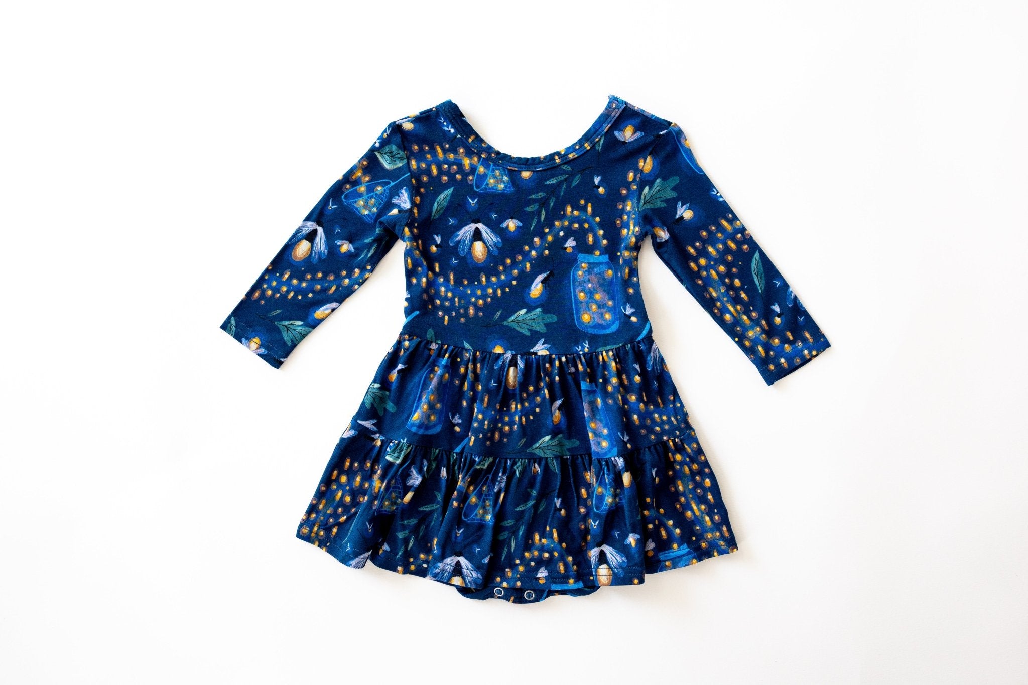 BODYSUIT TWIRL DRESS - GLOW WITH THE FLOW - The Sleepy Sloth