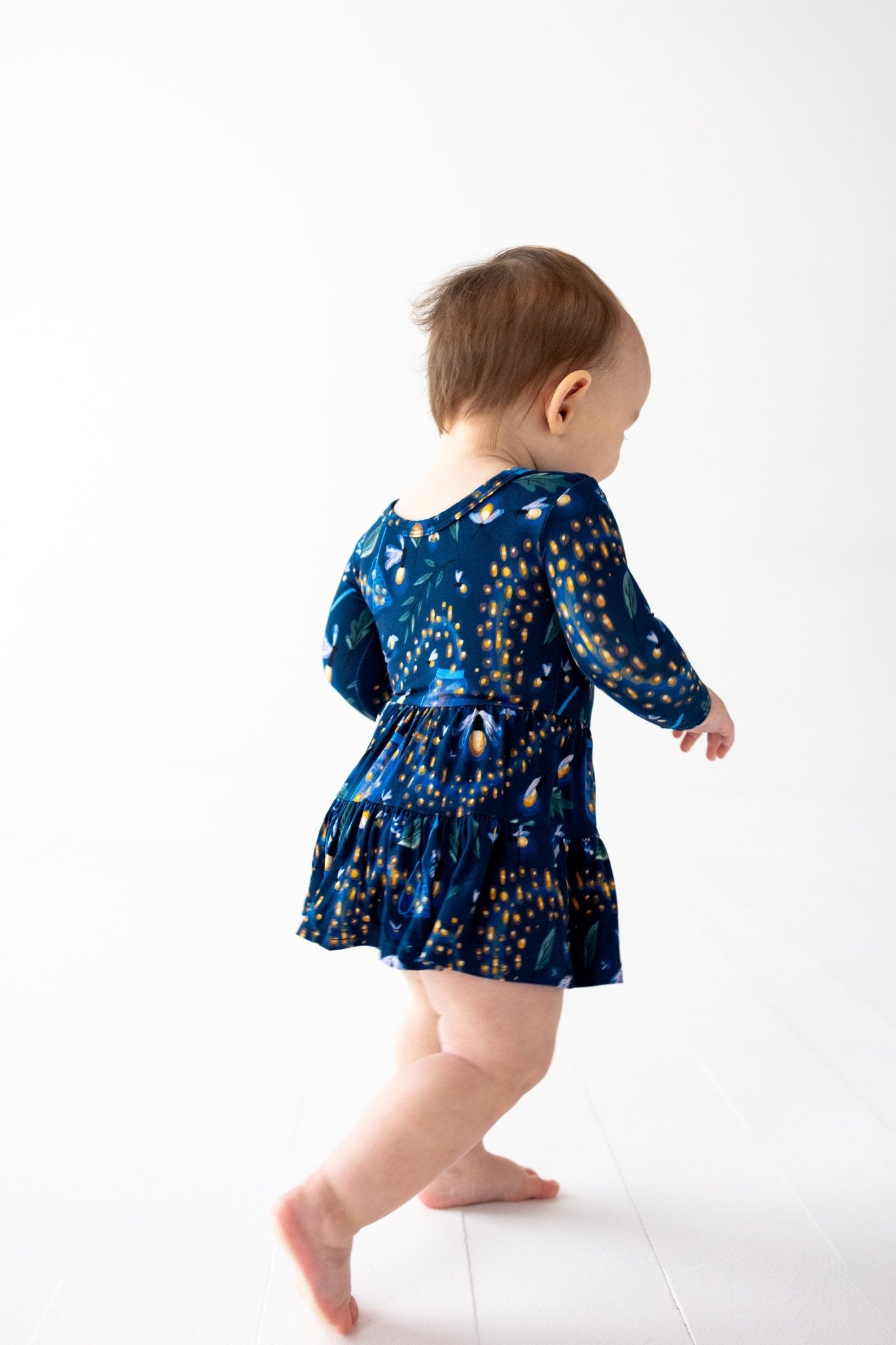 BODYSUIT TWIRL DRESS - GLOW WITH THE FLOW - The Sleepy Sloth