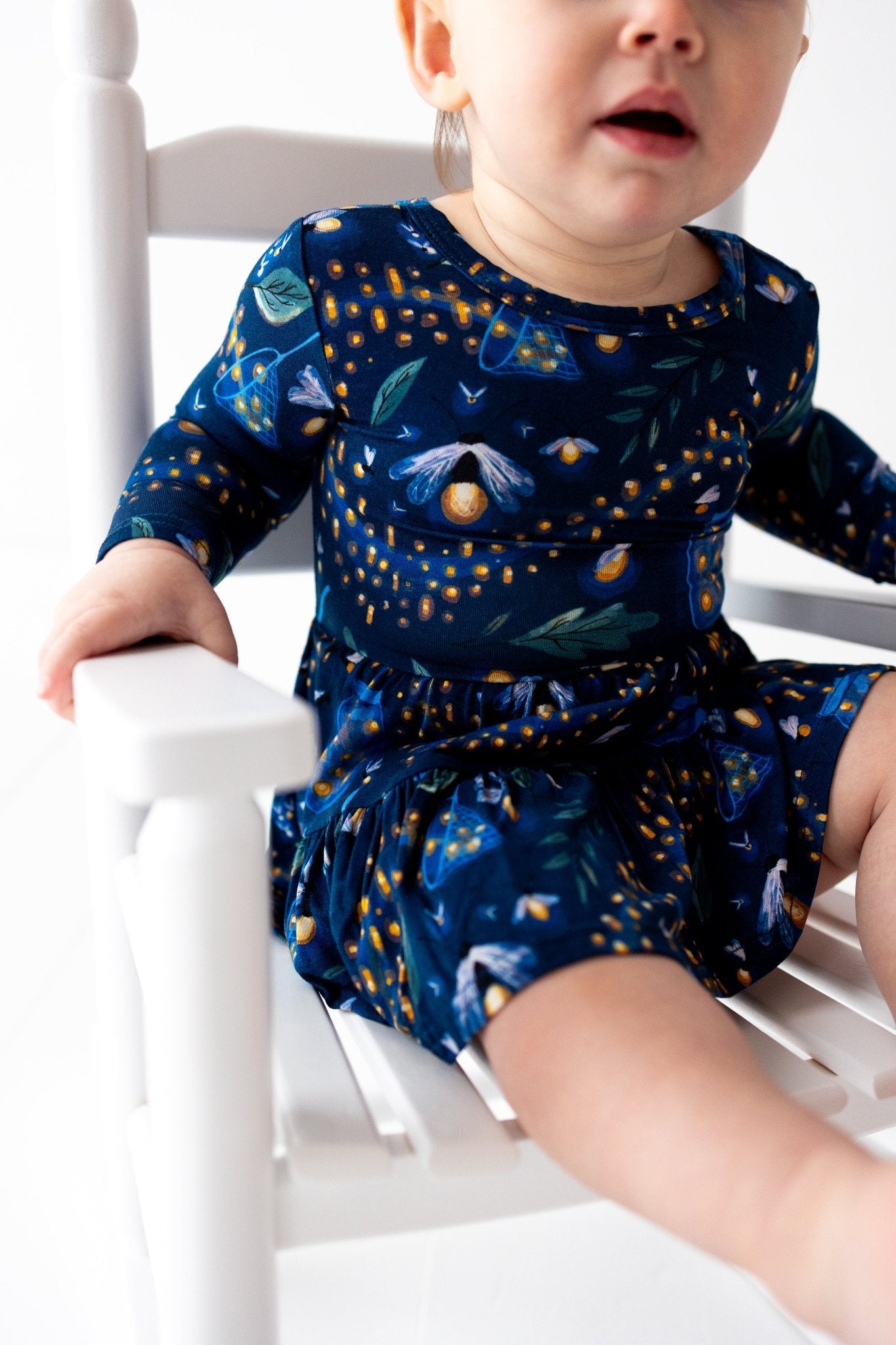 BODYSUIT TWIRL DRESS - GLOW WITH THE FLOW - The Sleepy Sloth