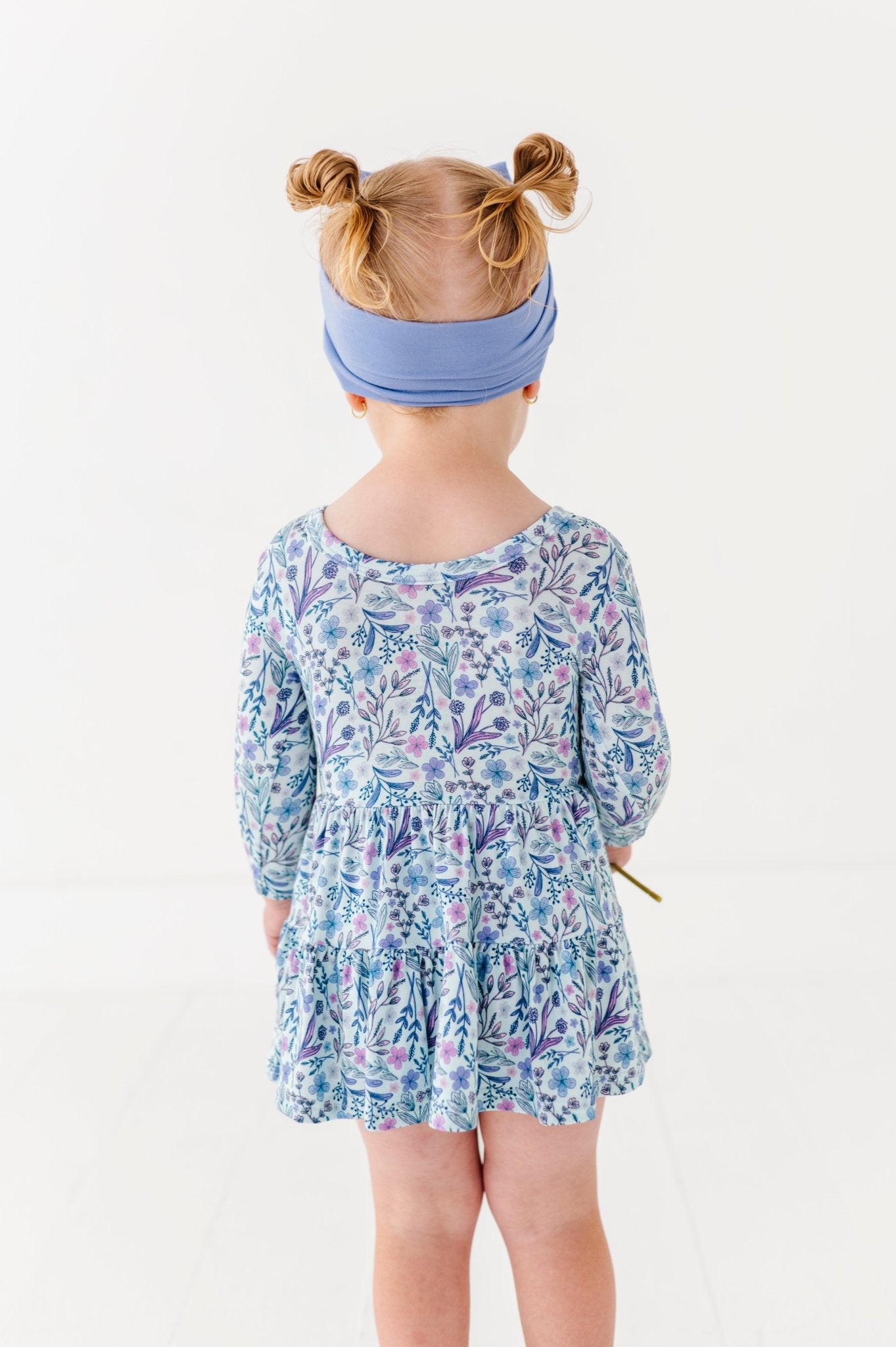 Bodysuit Twirl Dress - LAVENDER LOVE - The Sleepy Sloth