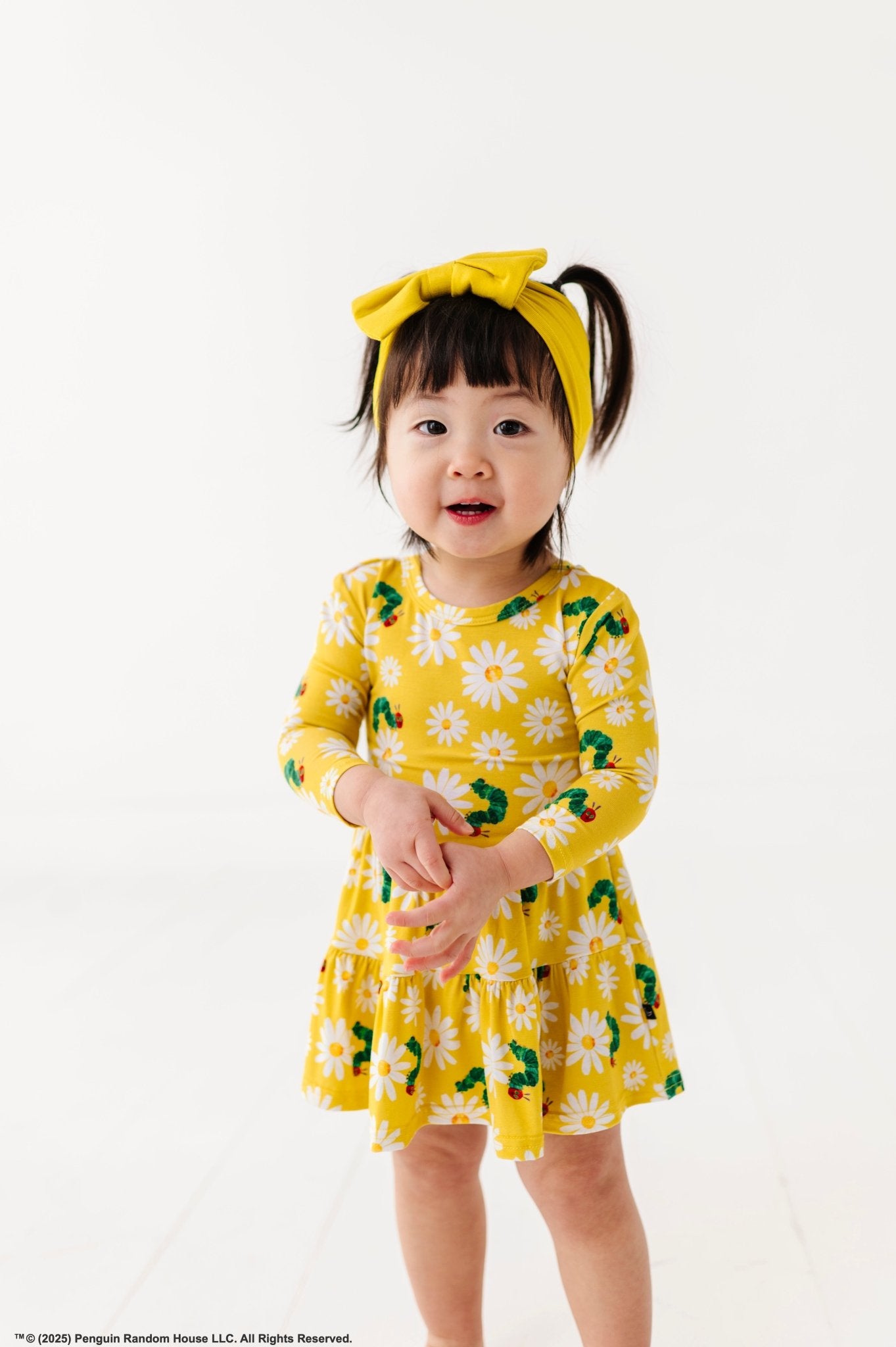 BODYSUIT TWIRL DRESS - SPRING DAISY - The Sleepy Sloth