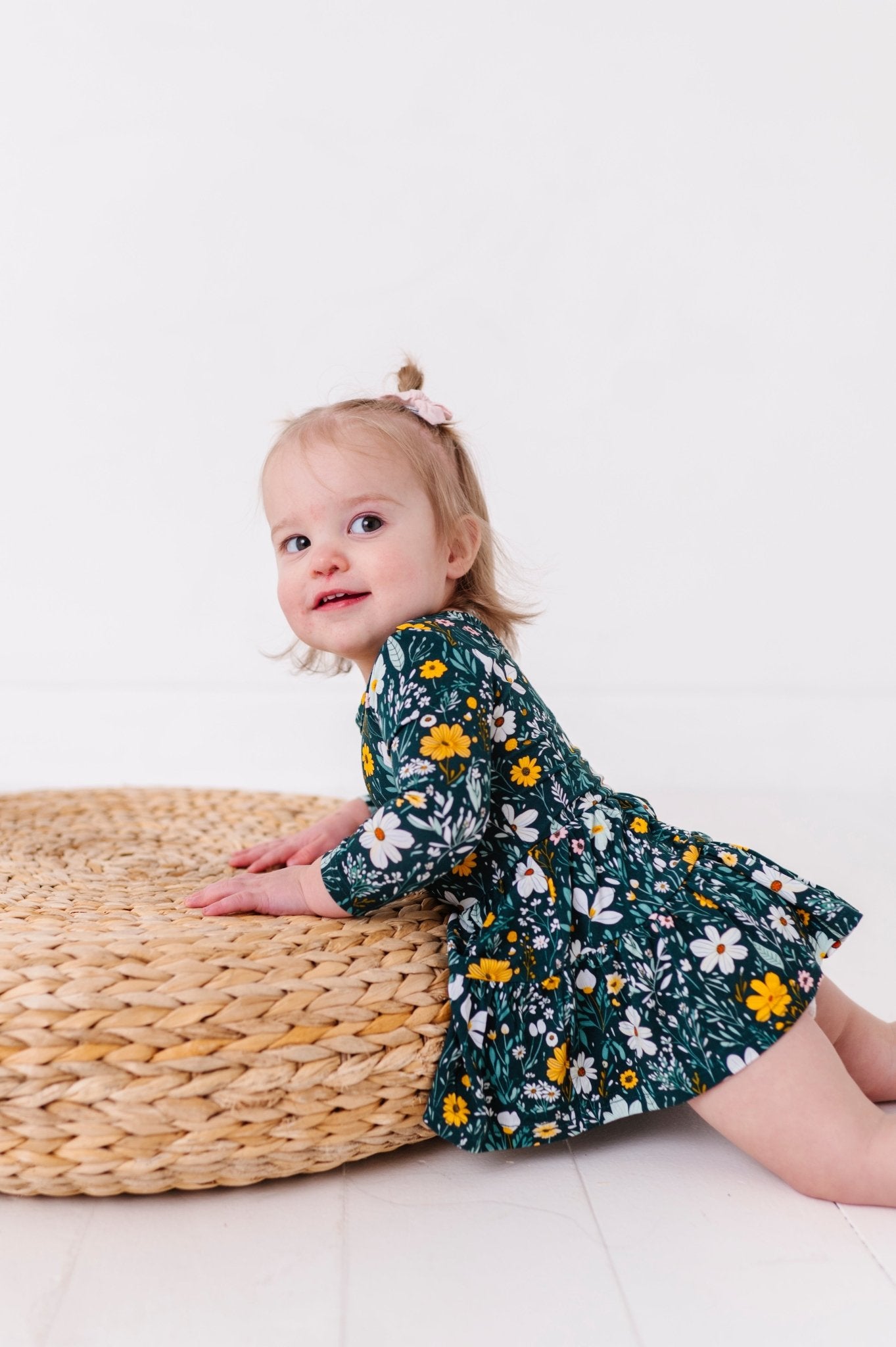 BODYSUIT TWIRL DRESS - WILDFLOWER DREAMS - The Sleepy Sloth