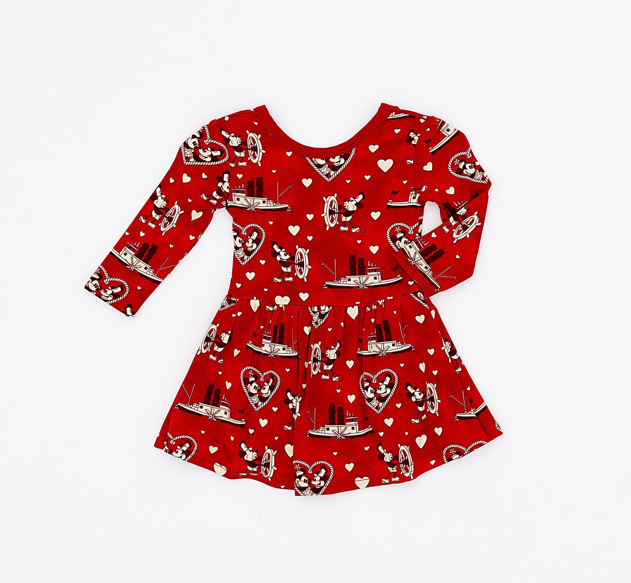 BODYSUIT TWIRLIE DRESS - STEAMBOAT SWEETHEARTS - The Sleepy Sloth