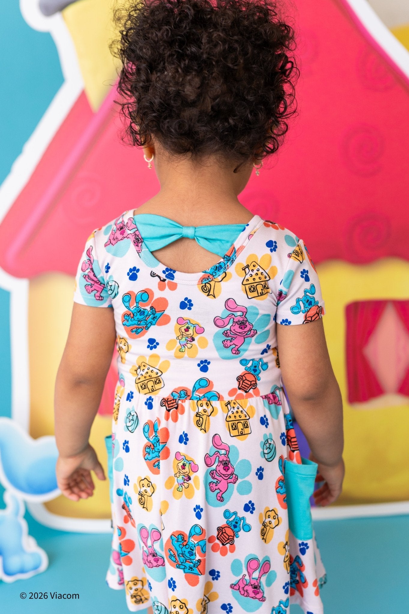 Bow Back Twirl Dress - Blues Clues & You™ Clued In! - The Sleepy Sloth