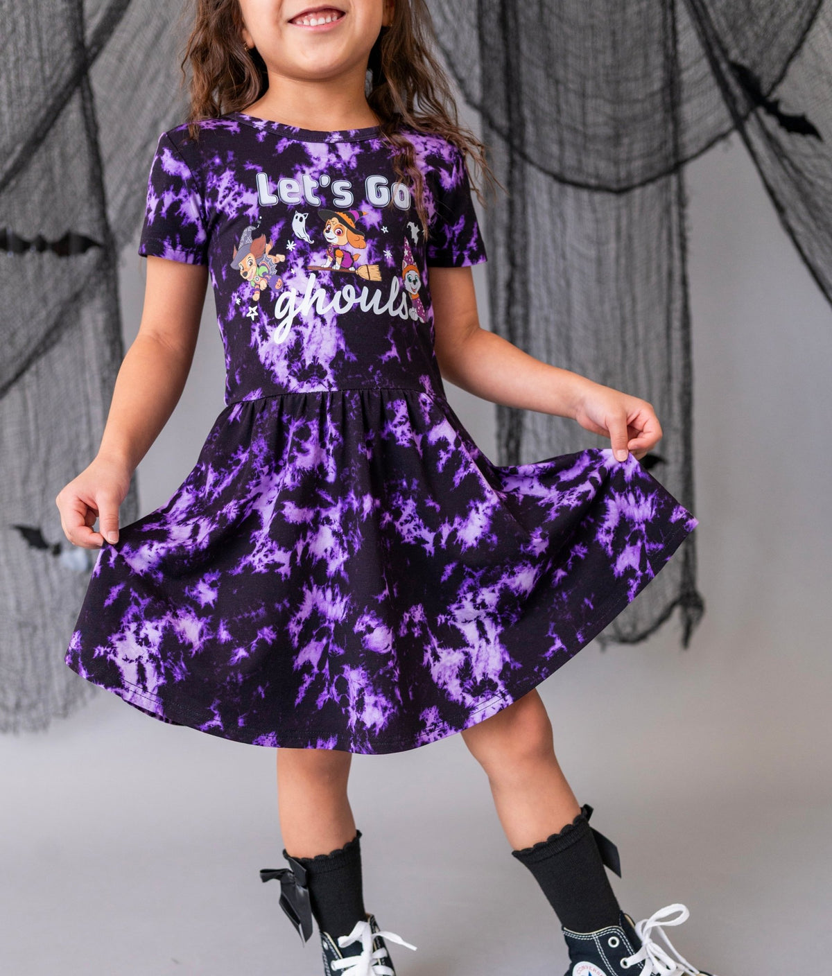 Bow Back Twirlie Dress - PAW PATROL™ Let's Go Ghouls - The Sleepy Sloth