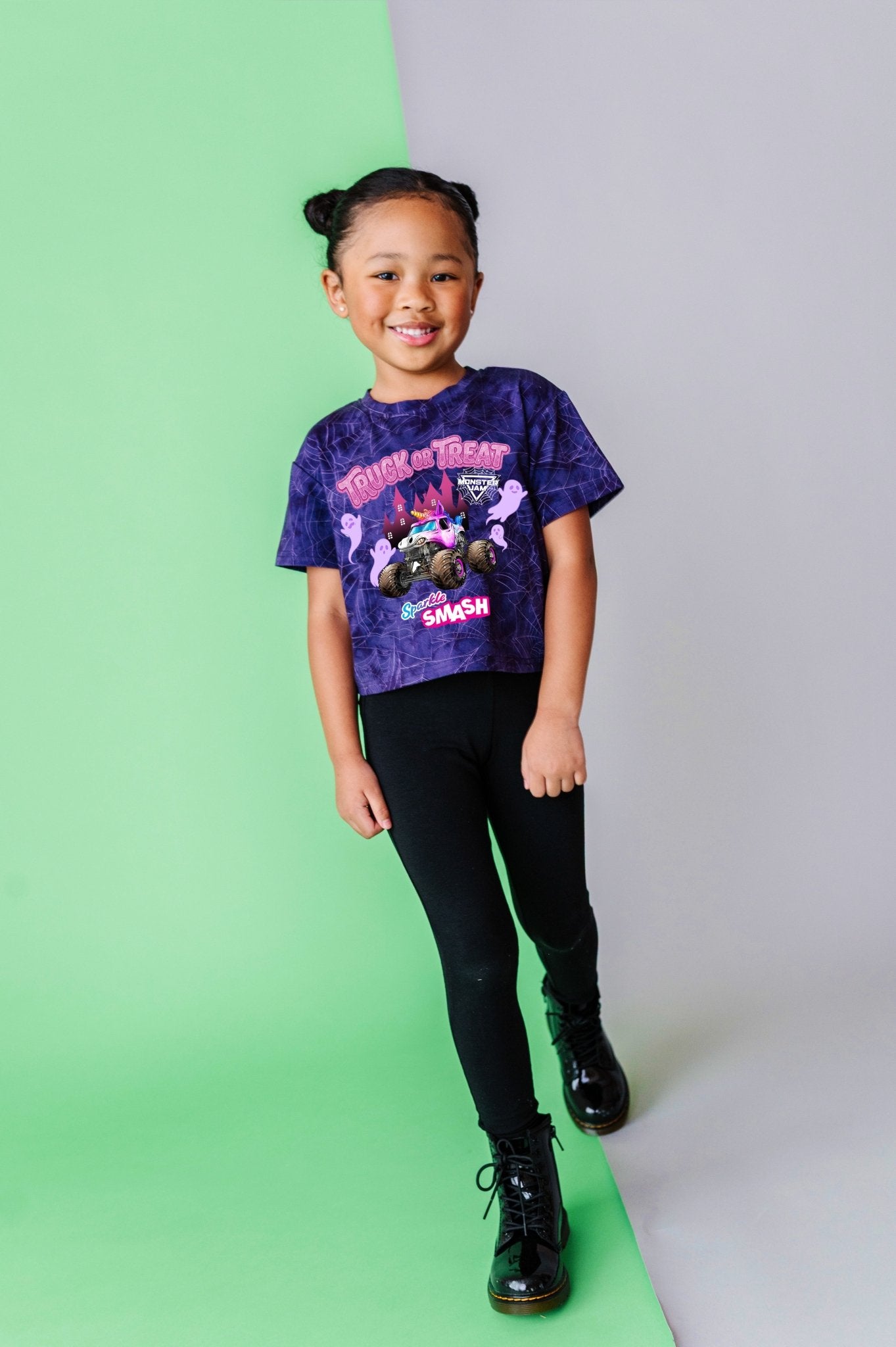 Boxy Tee and Leggings - Monster Jam™ Sparkle Smash™ - The Sleepy Sloth
