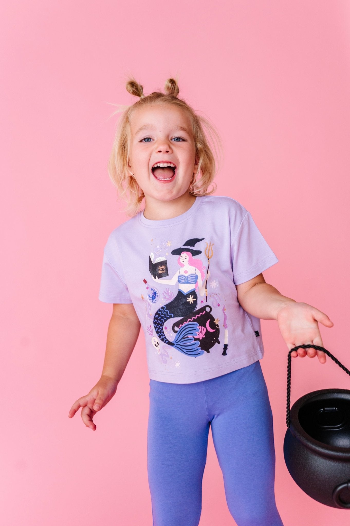 Boxy Tee and Two Leggings Set - SPELLS OF THE DEEP - The Sleepy Sloth