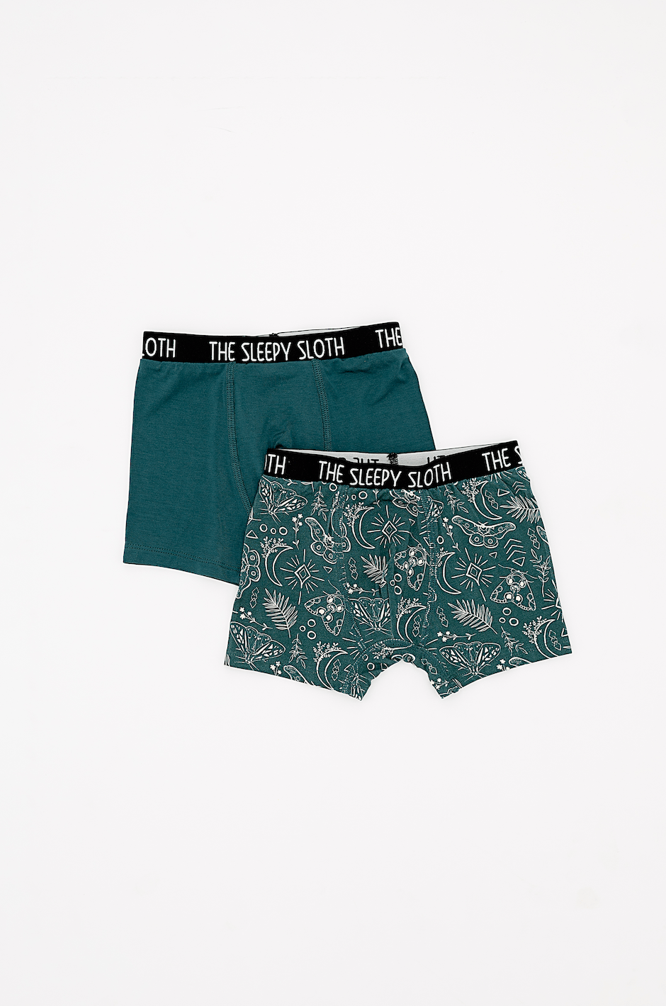Boys Boxer Brief Underwear Set - CELESTIAL MOTHS - The Sleepy Sloth