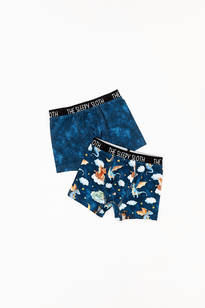 BOYS BOXER UNDERWEAR SET - AMETHYSIA - The Sleepy Sloth