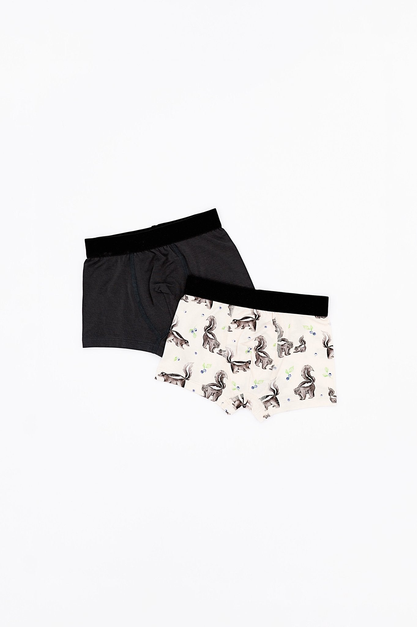 BOYS BOXER UNDERWEAR SET - BERRY STINKY - The Sleepy Sloth