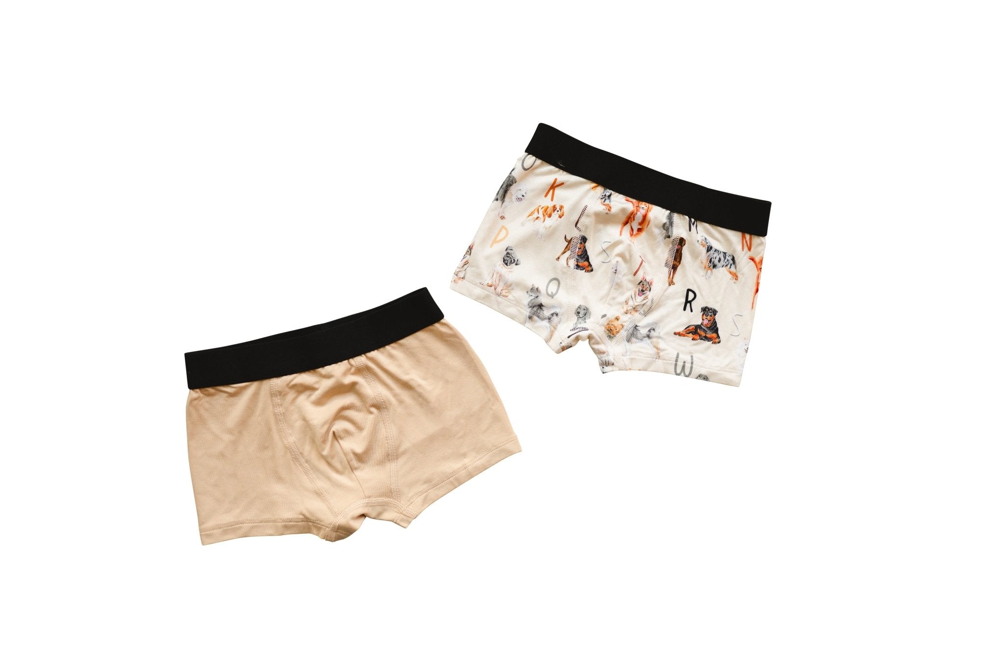 BOYS BOXER UNDERWEAR SET - D IS FOR DOG - The Sleepy Sloth