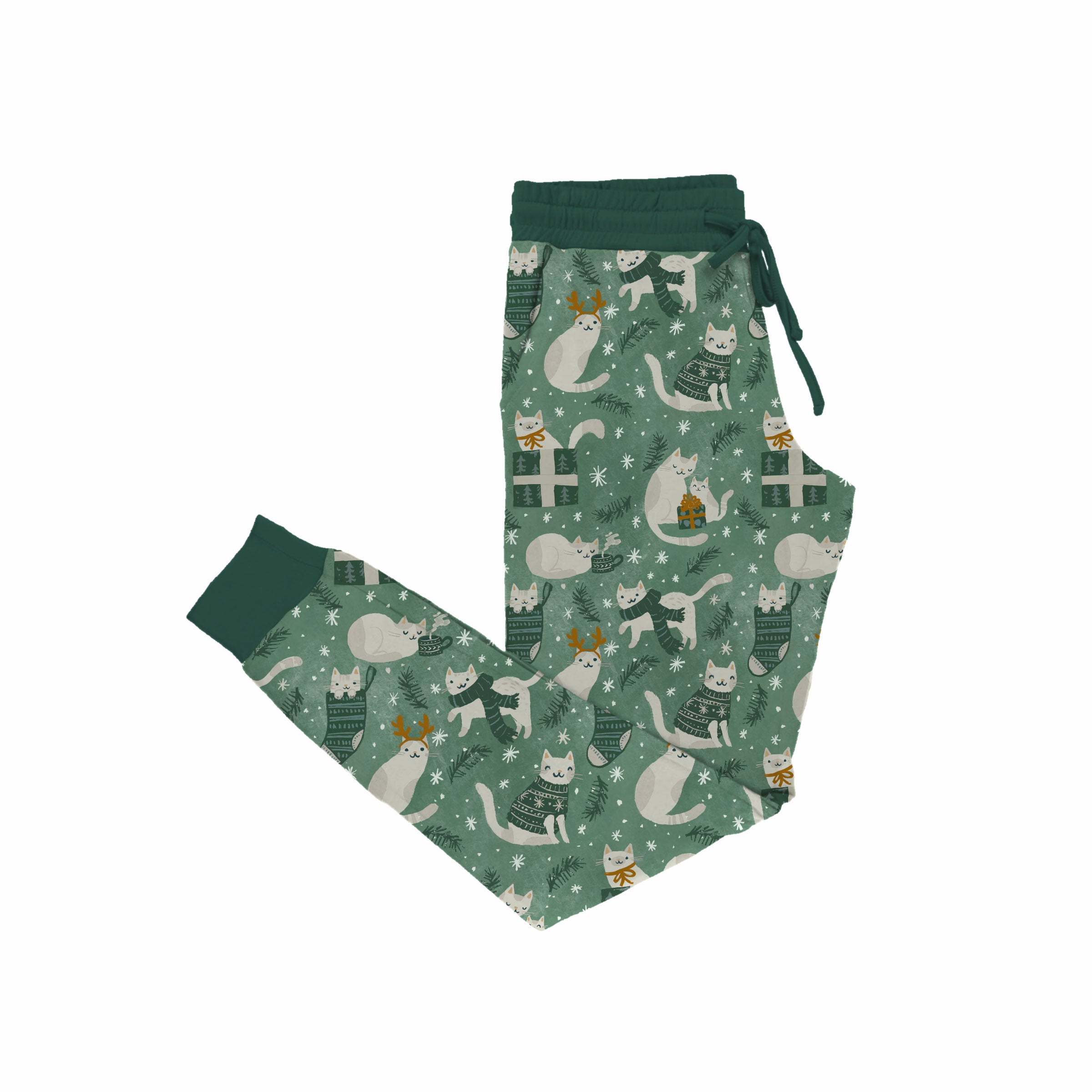 Preorder Women's Sleepy Pants - Meowy & Bright