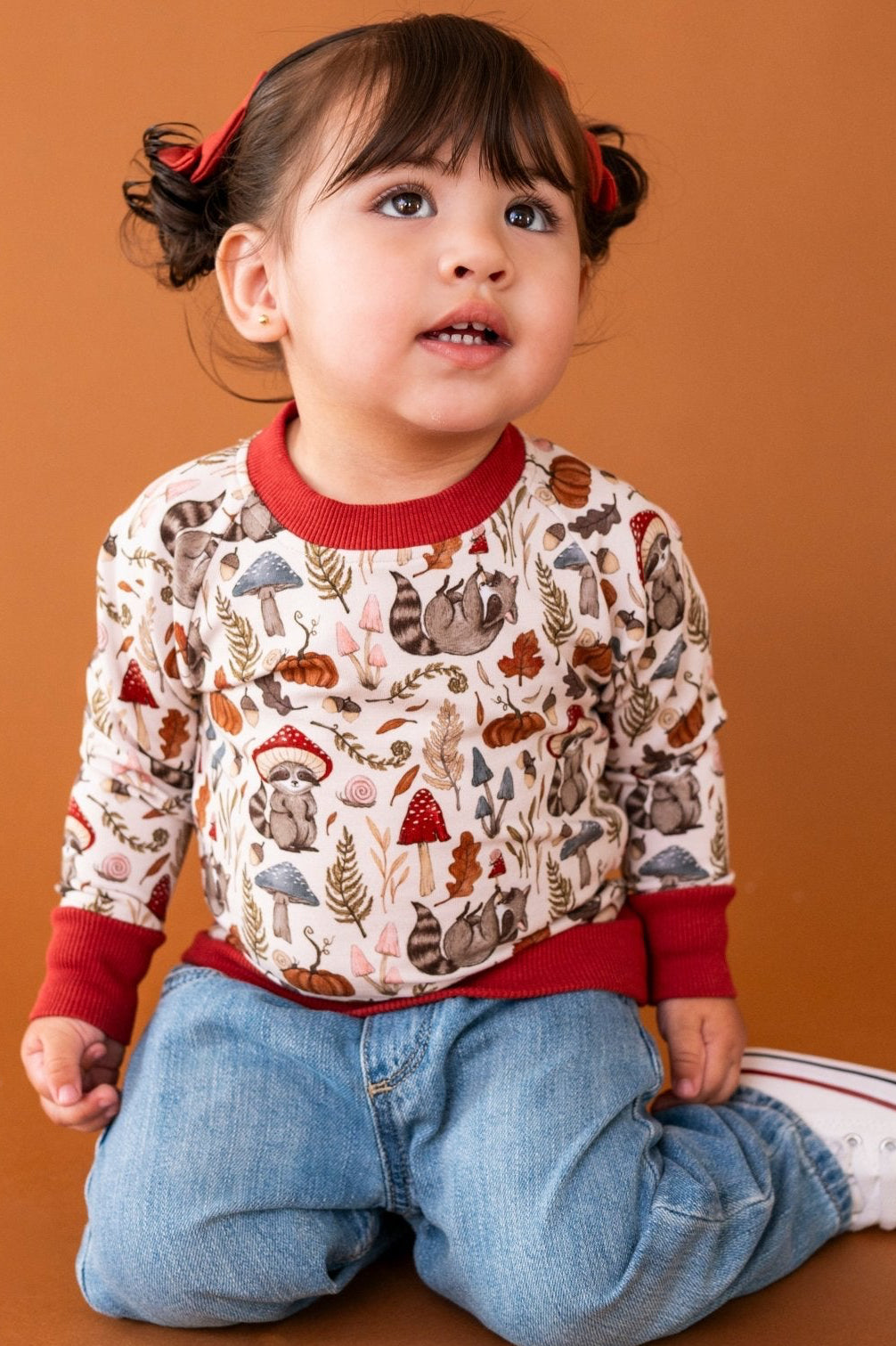 Crewneck Sweatshirt - Autumn Woodland - The Sleepy Sloth