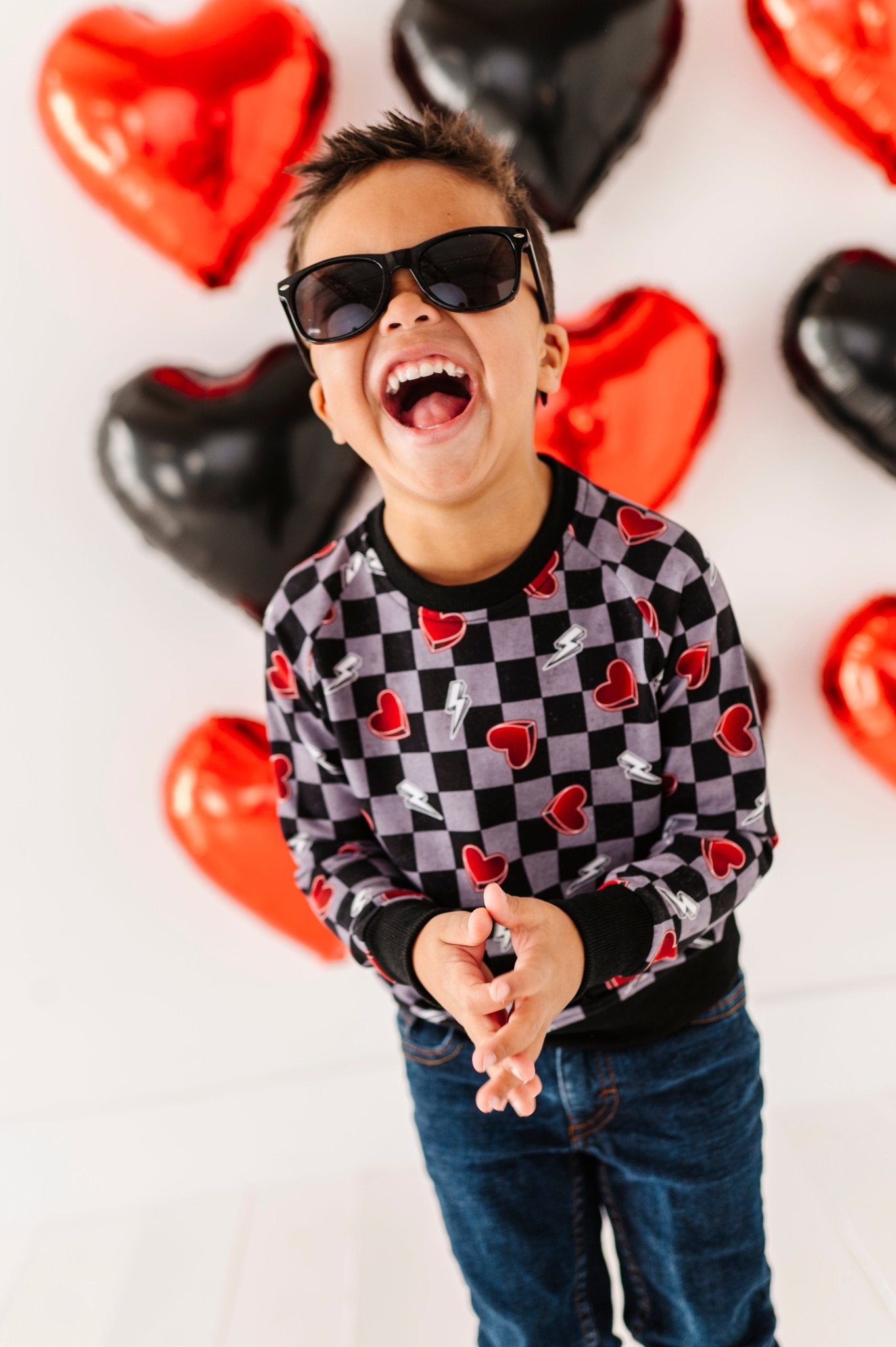 CREWNECK SWEATSHIRT - LOVE STRUCK - The Sleepy Sloth