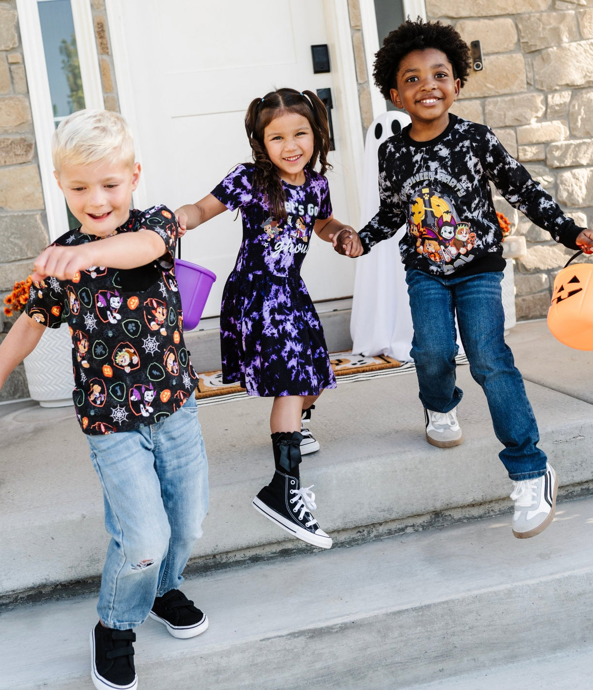 Crewneck Sweatshirt - PAW PATROL™ Halloween Party Patrol - The Sleepy Sloth