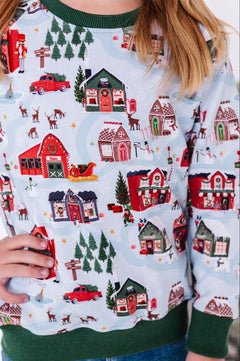 Crewneck Sweatshirt - Santa's Village