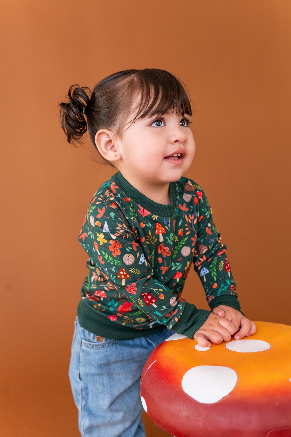 Crewneck Sweatshirt - Toadstool Grove - The Sleepy Sloth