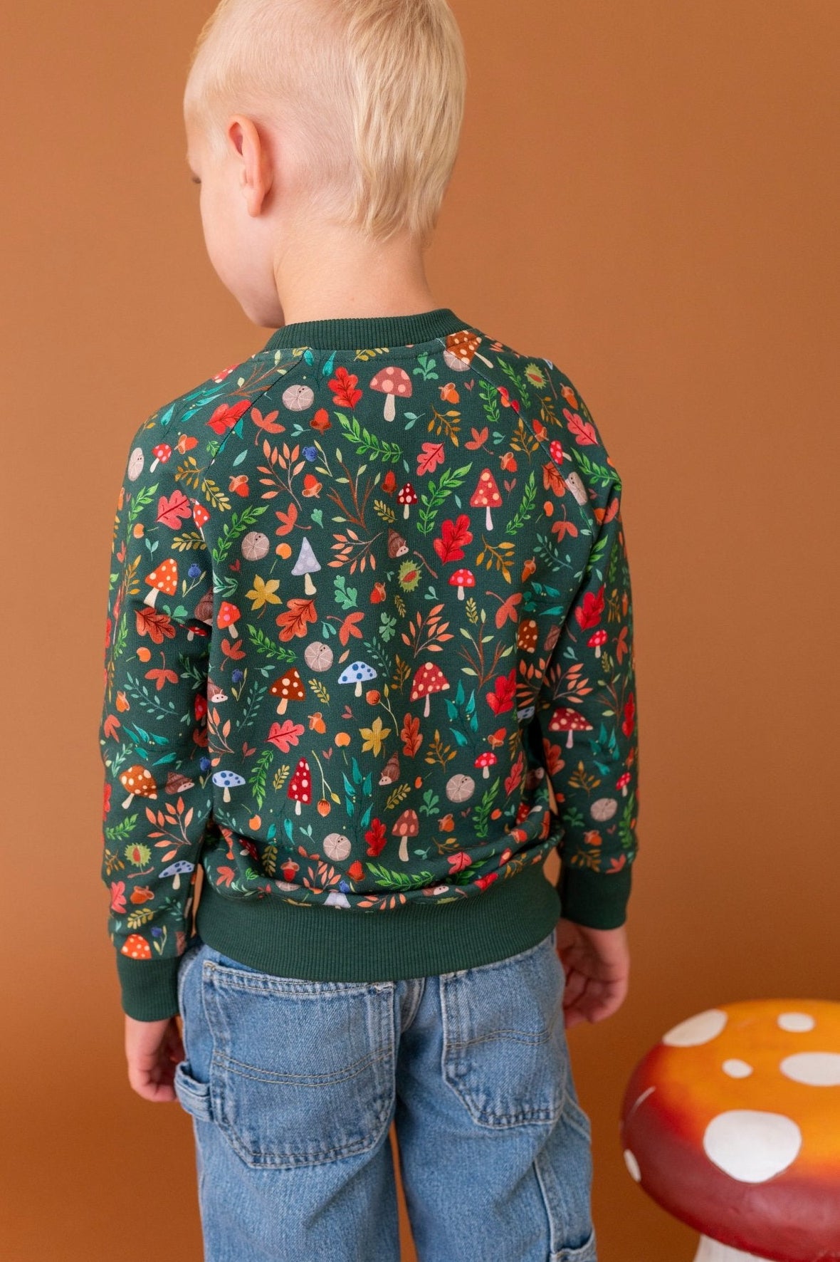 Crewneck Sweatshirt - Toadstool Grove - The Sleepy Sloth