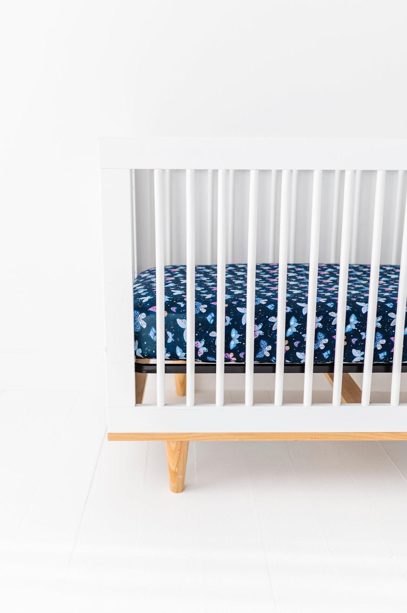 CRIB SHEET - INDIGO SKIES - The Sleepy Sloth