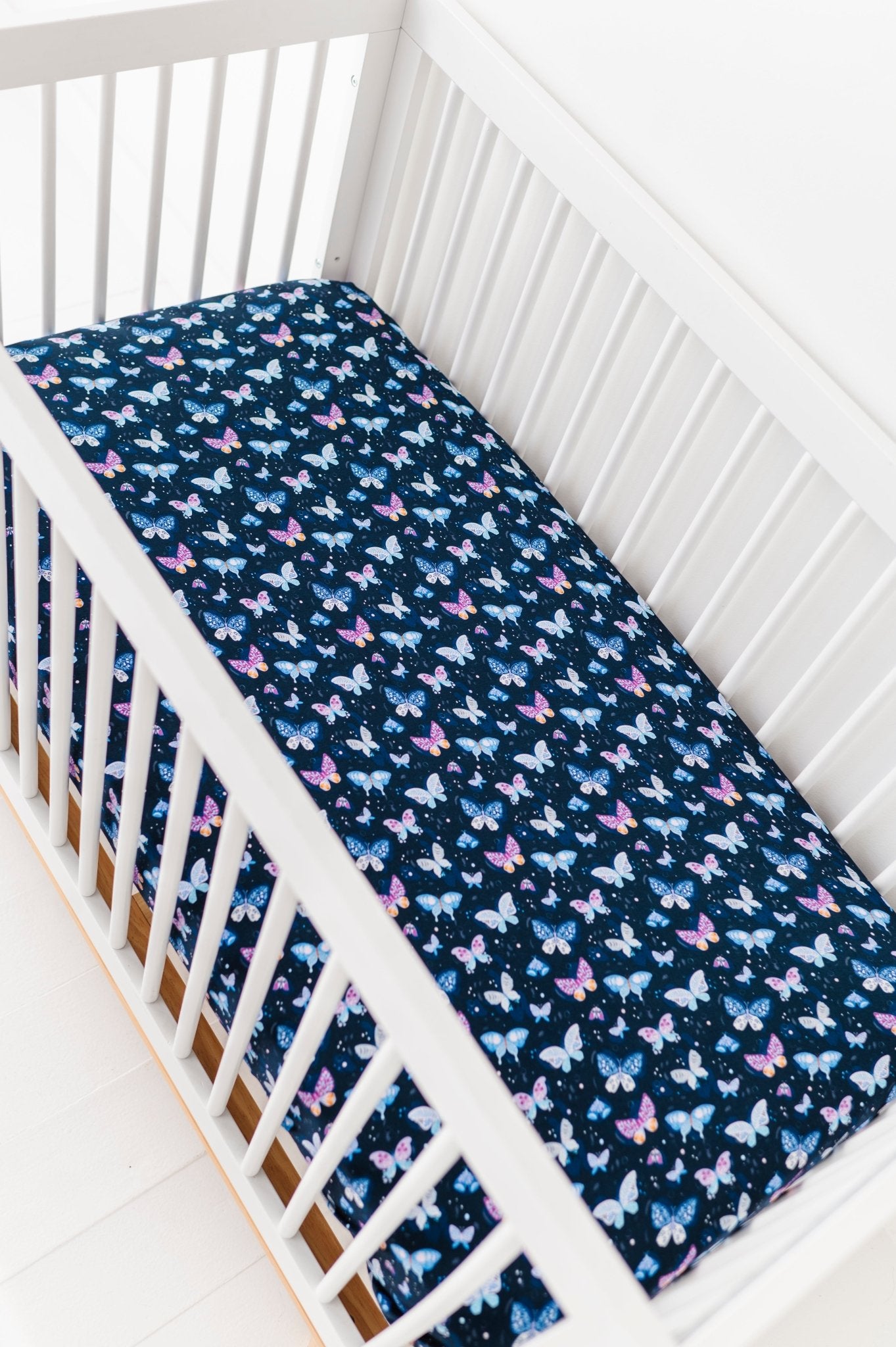 CRIB SHEET - INDIGO SKIES - The Sleepy Sloth